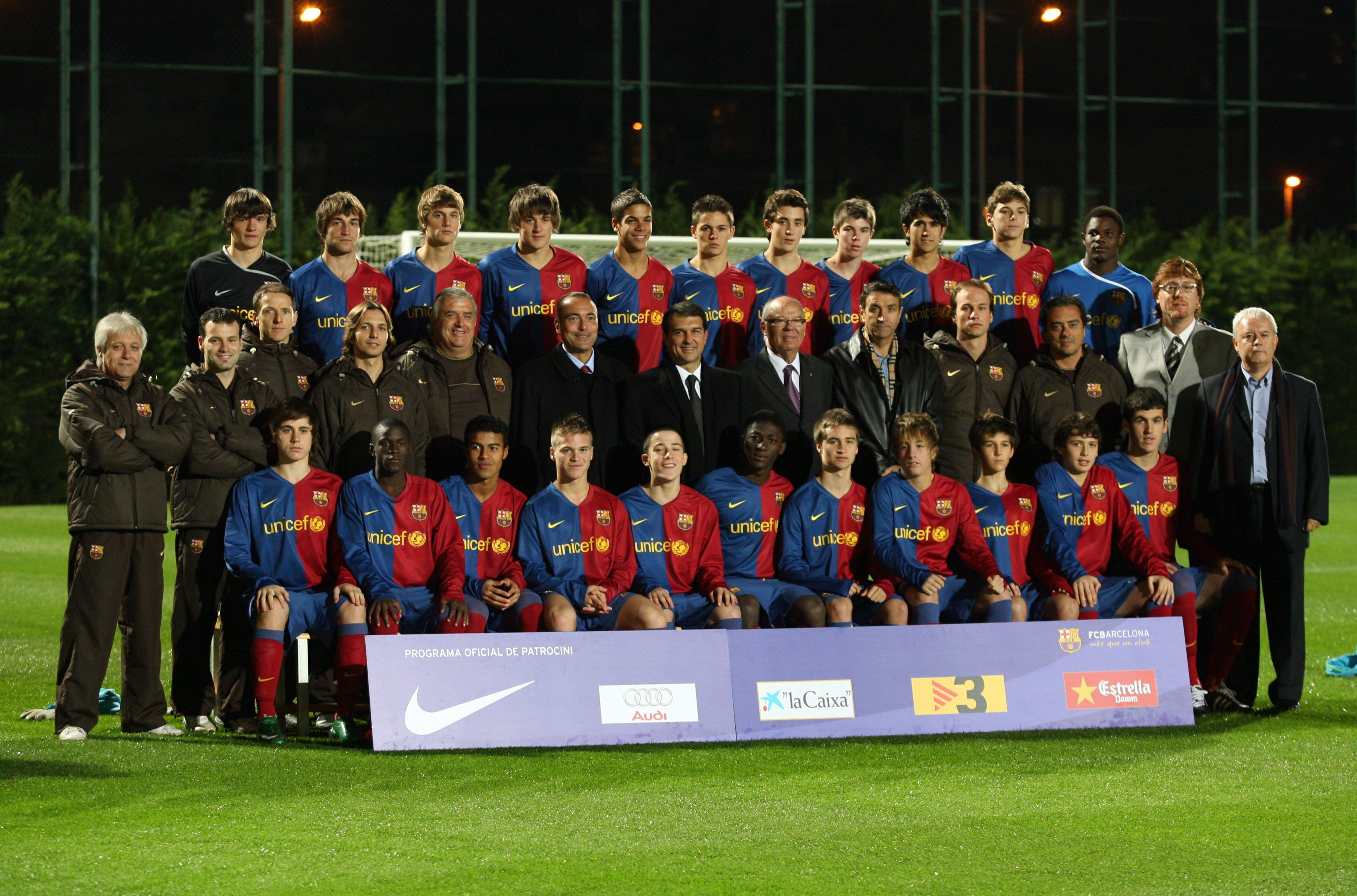cadet a barcelona 2008-2009