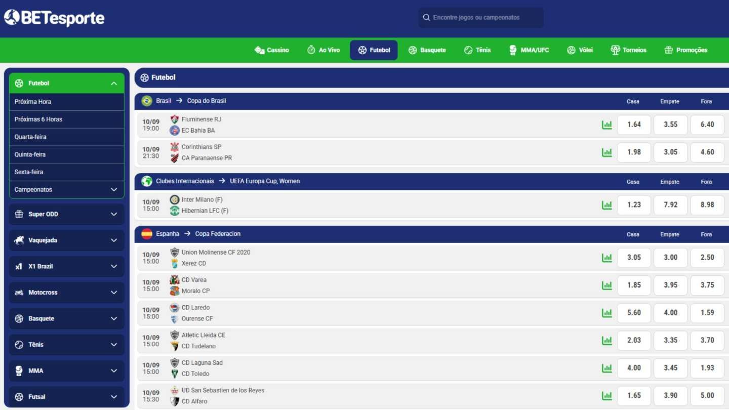 betesporte futebol