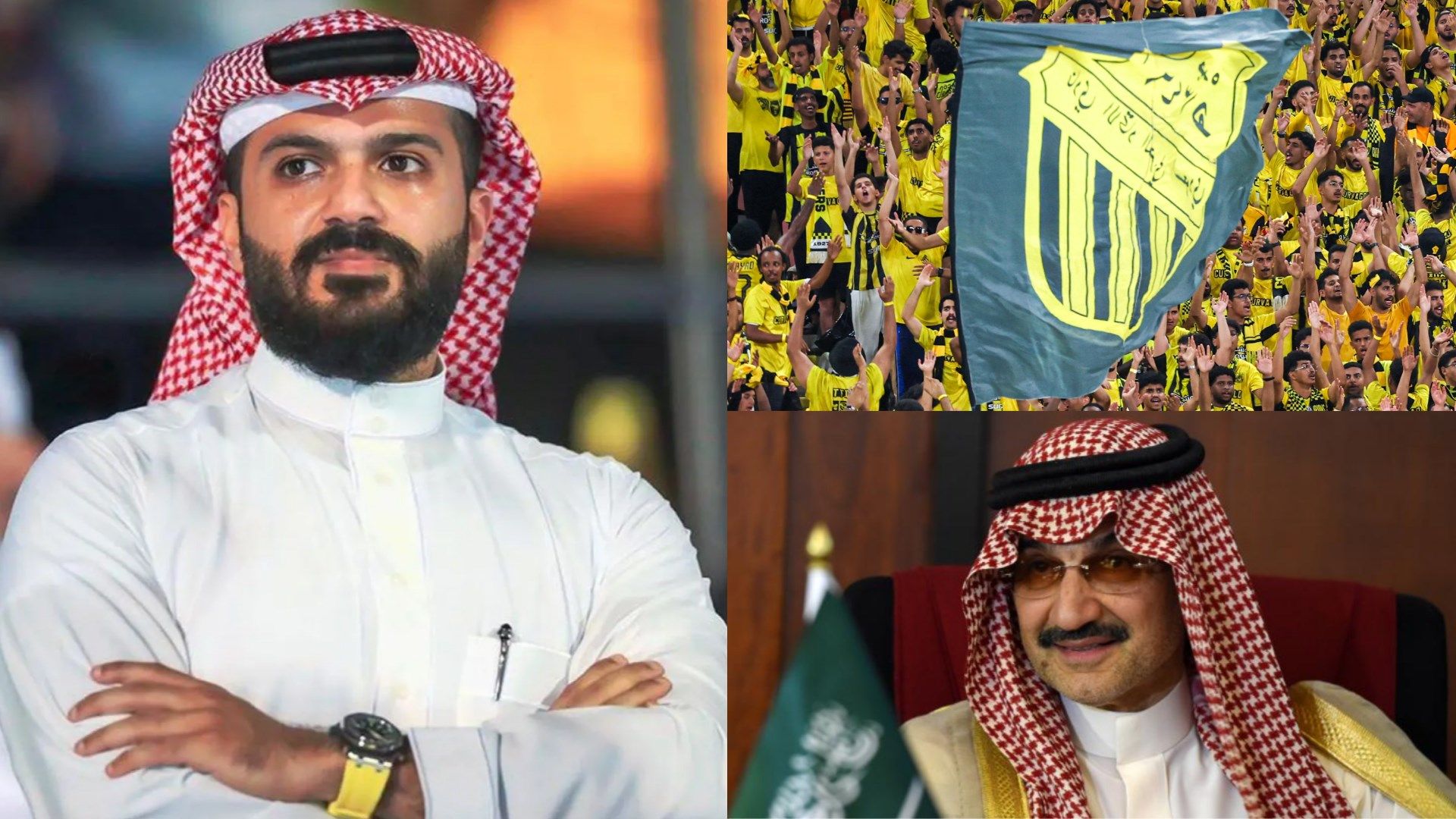 Anmar Al Hailae Al Waleed bin Talal Al Ittihad Fans