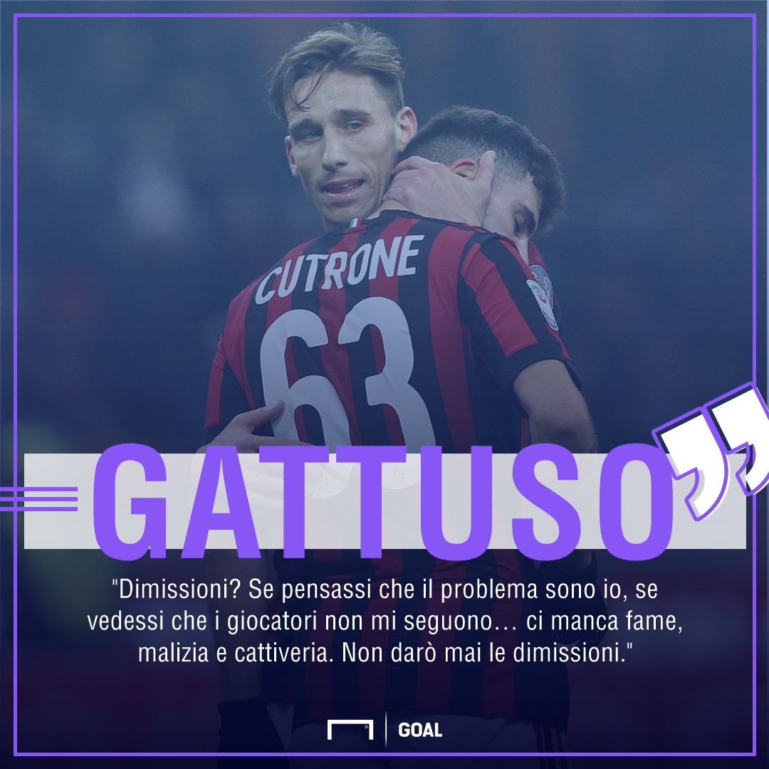 Gattuso post Atalanta PS ita