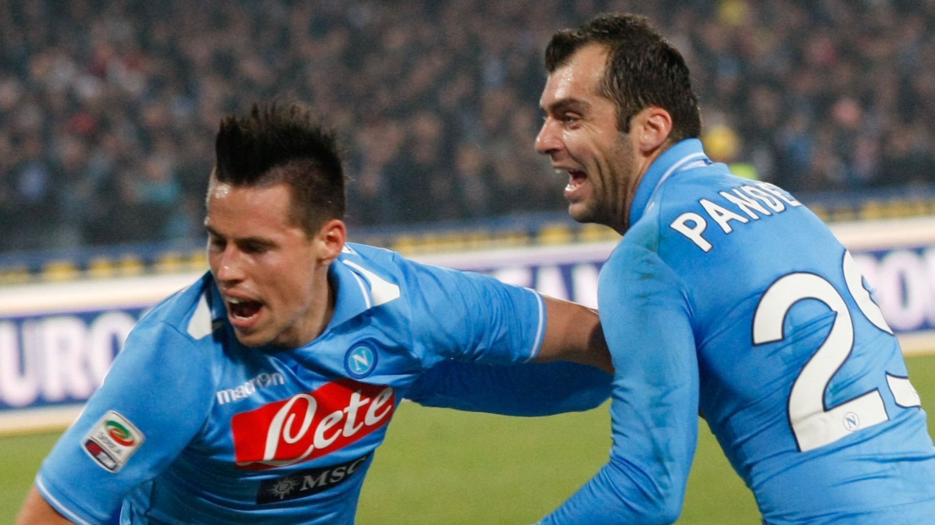 Pandev Hamsik Napoli
