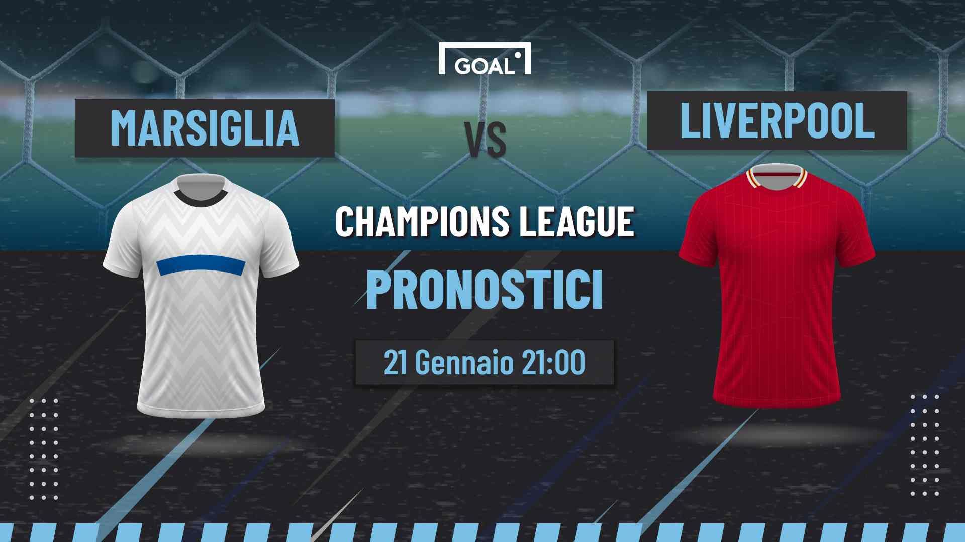 pronostici Marsiglia vs Liverpool