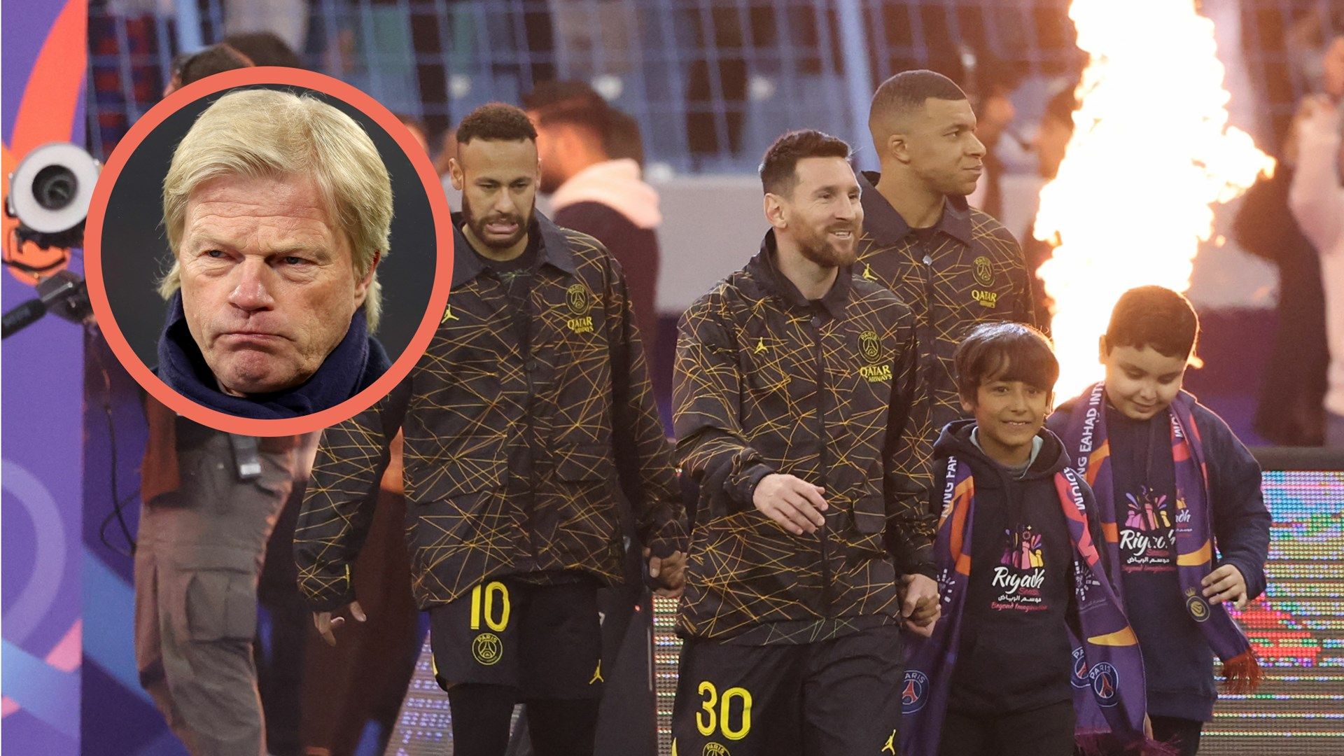 Oliver Kahn Messi Neymar Mbappe