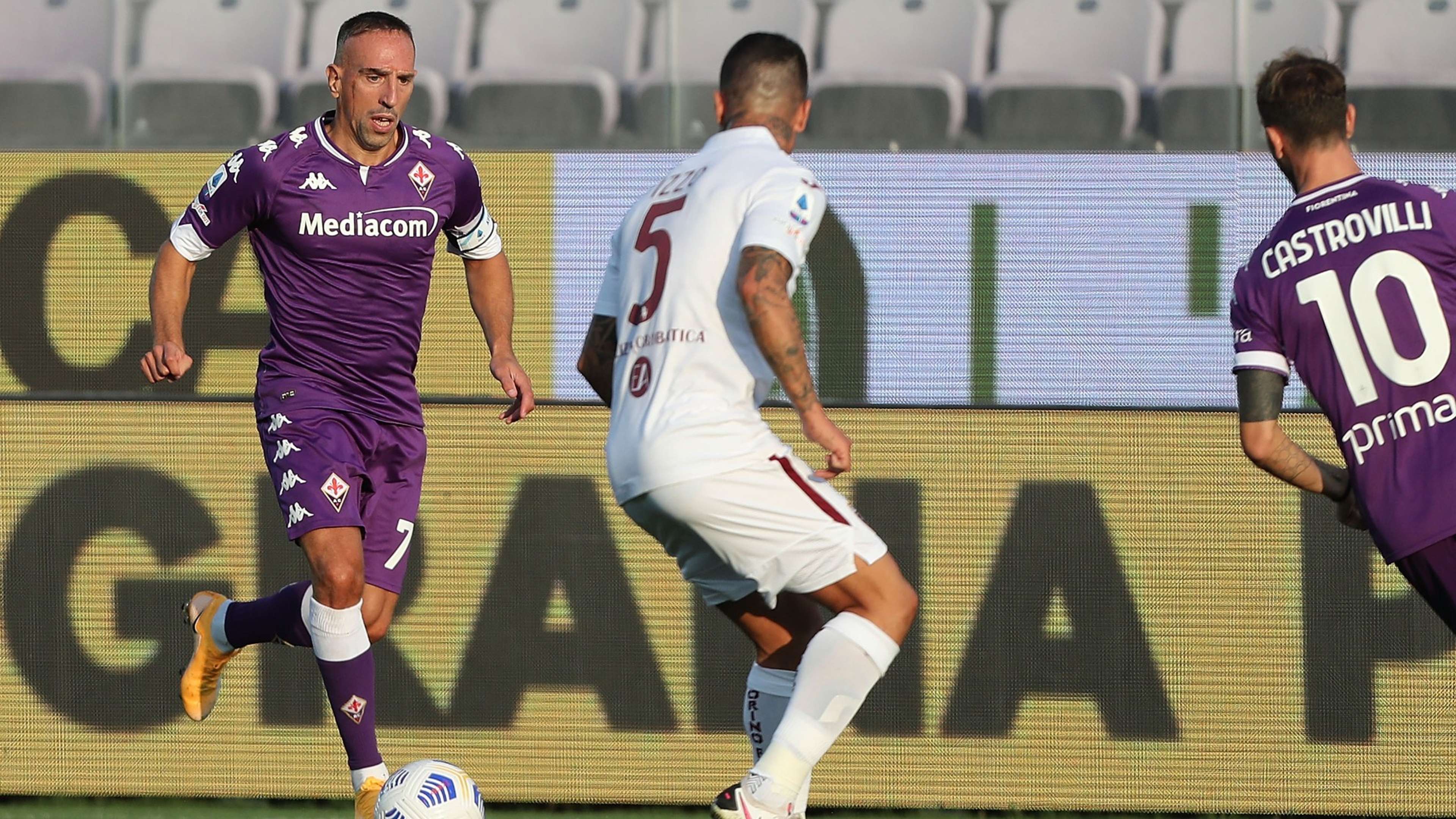 Ribery - Fiorentina Torino - Serie A