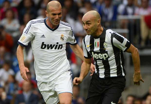 Zidane & Montero - Real Madrid-Juventus Legends