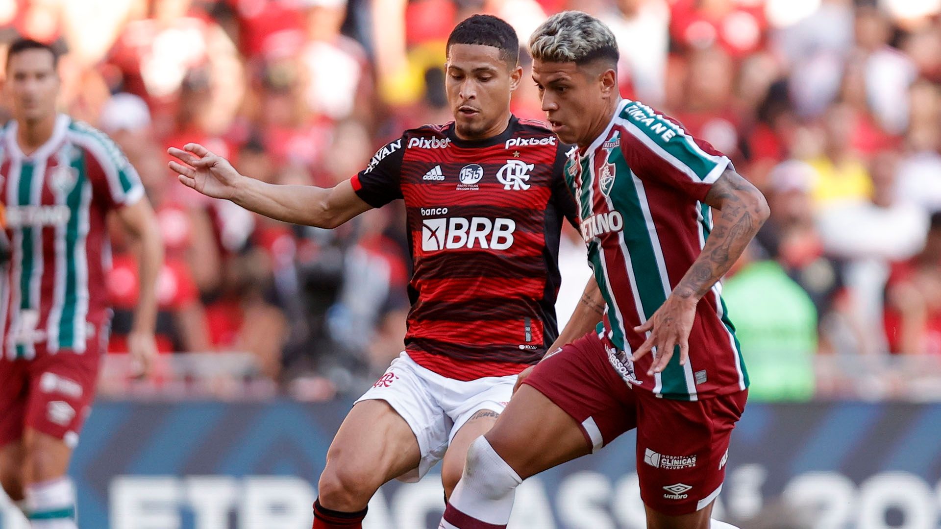 João Gomes, Matheus Martins, Flamengo x Fluminense, Brasileirão, 18092022