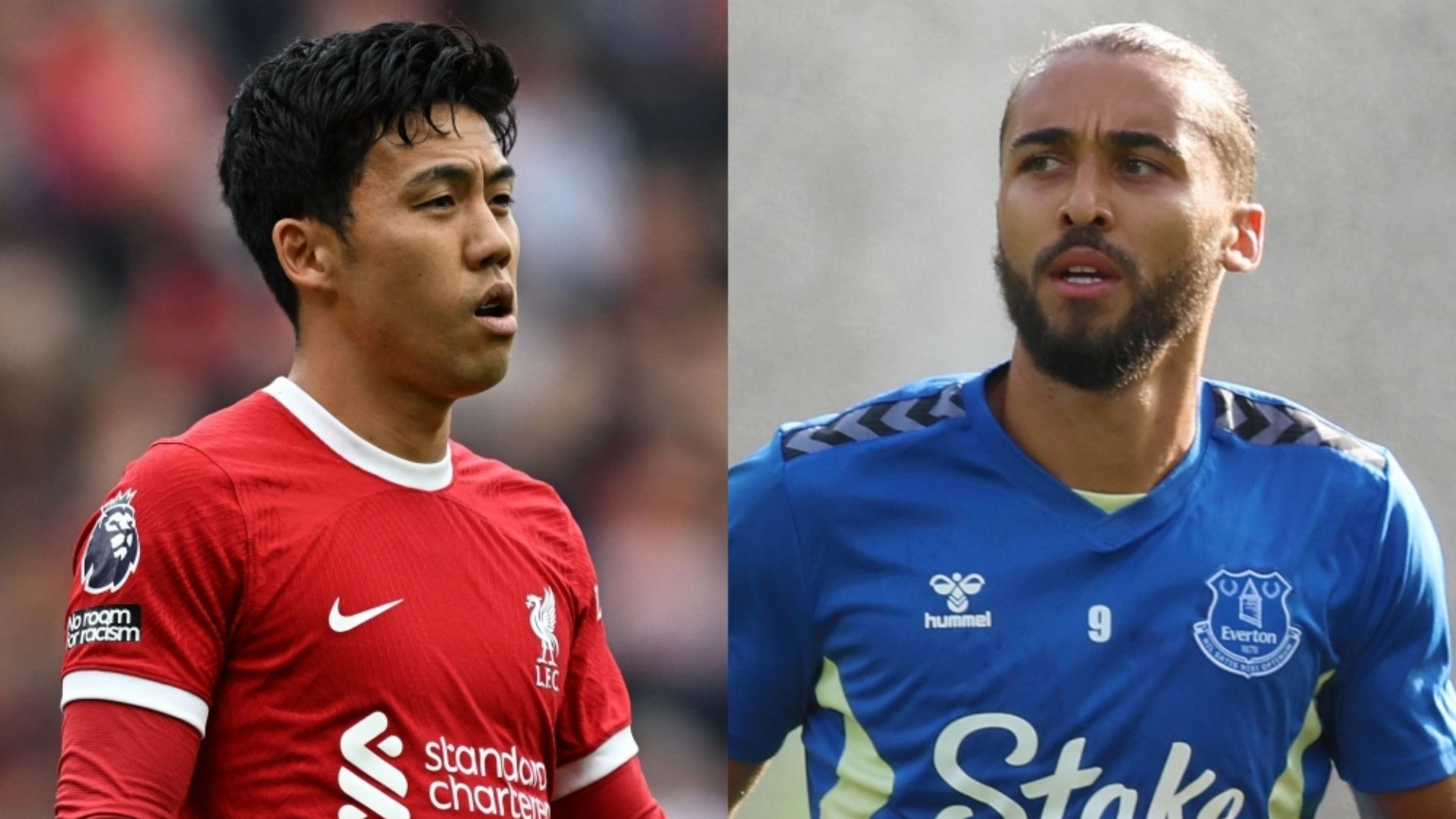 Wataru Endo Liverpool Dominic Calvert-Lewin Everton
