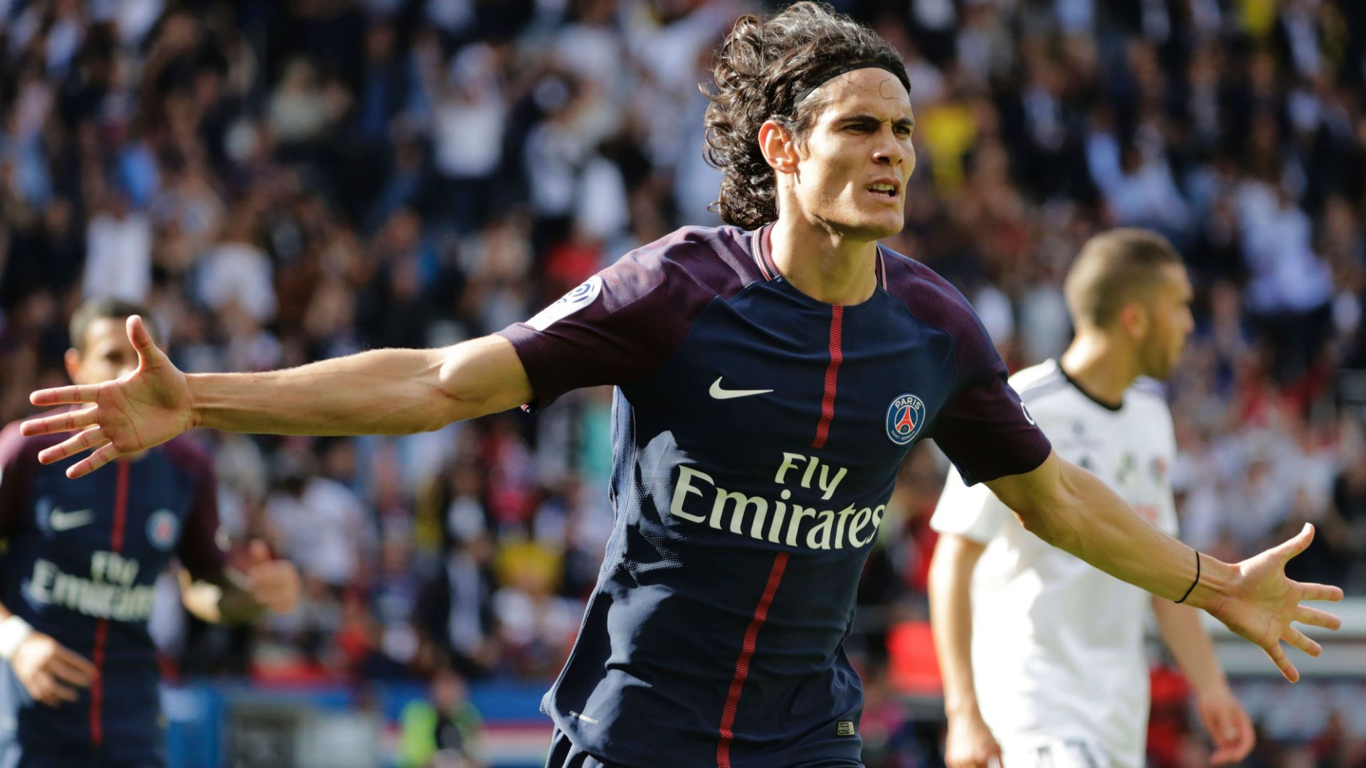 Edinson Cavani PSG Amiens Ligue 1 05082017