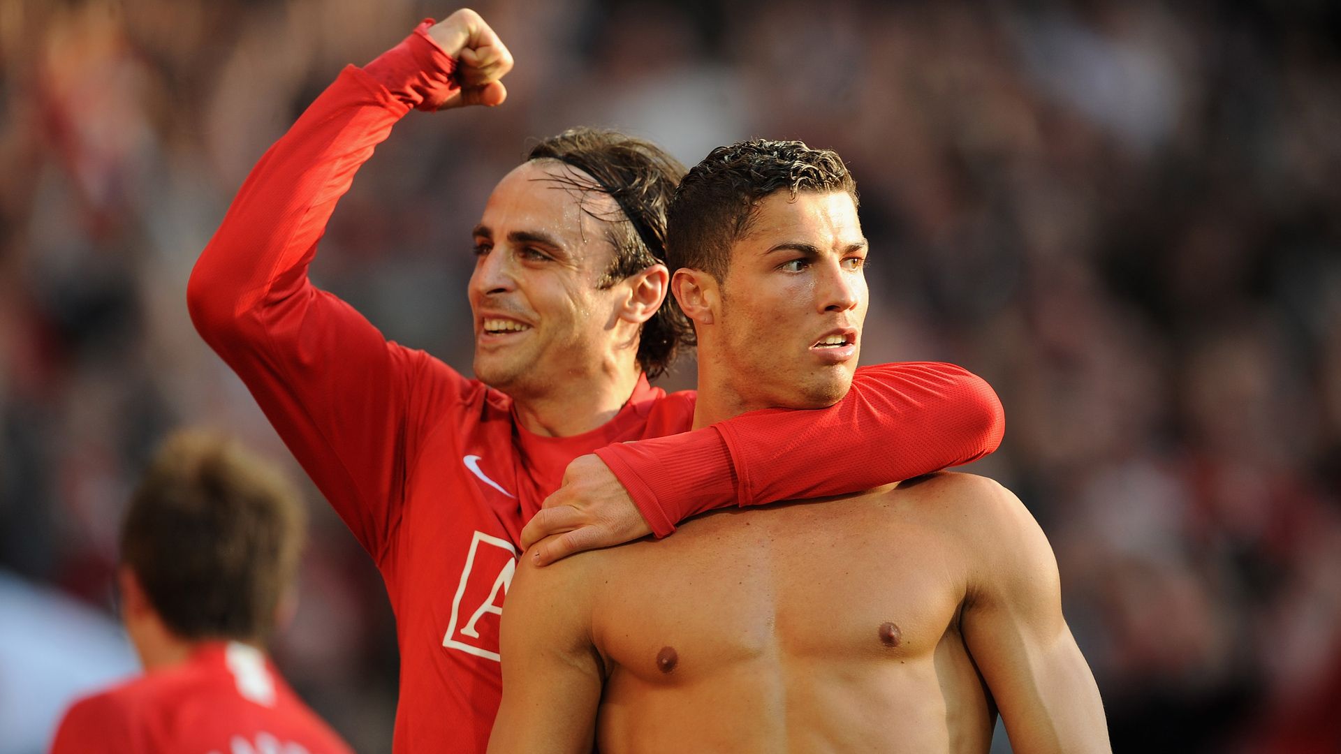 Dimitar Berbatov Cristiano Ronaldo Manchester United 25042009