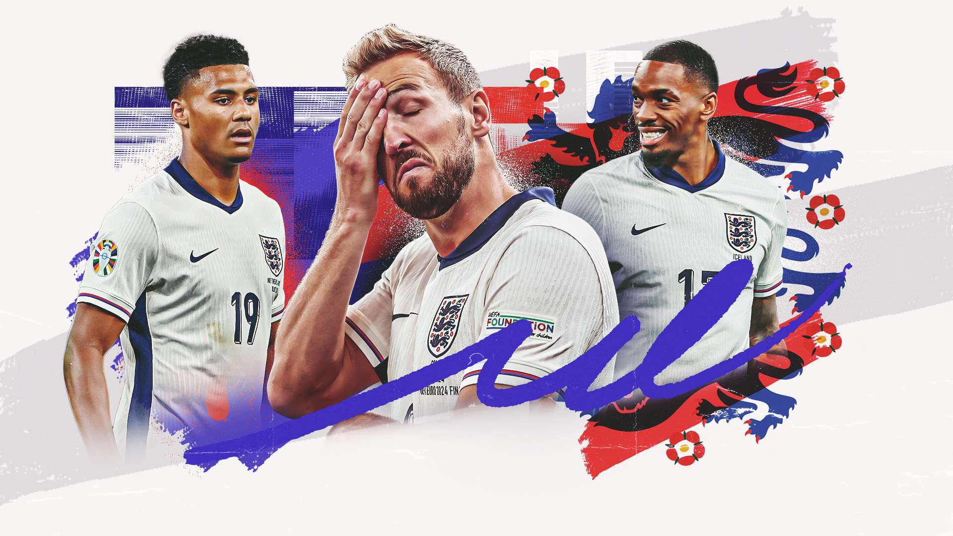 Harry Kane England striker problem GFX