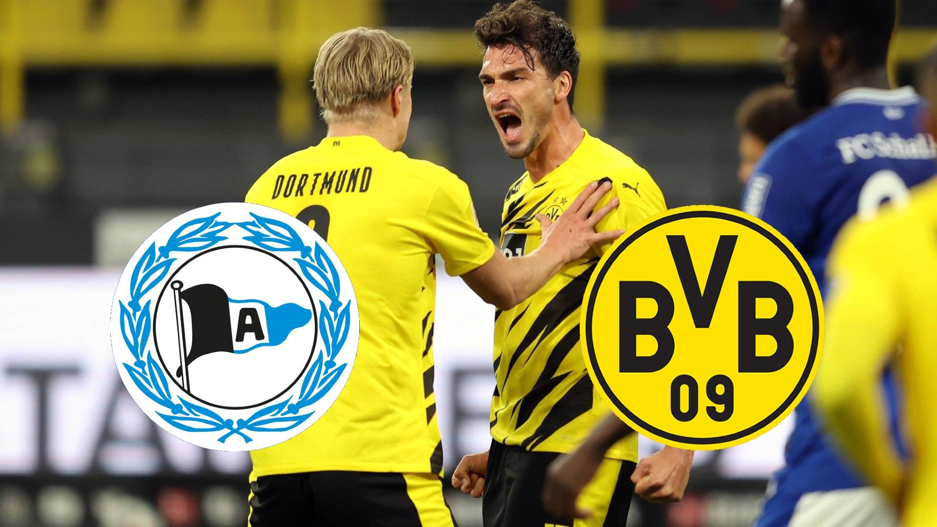 ONLY GERMANY Arminia Bielefeld BVB Borussia Dortmund LIVE TICKER Bundesliga