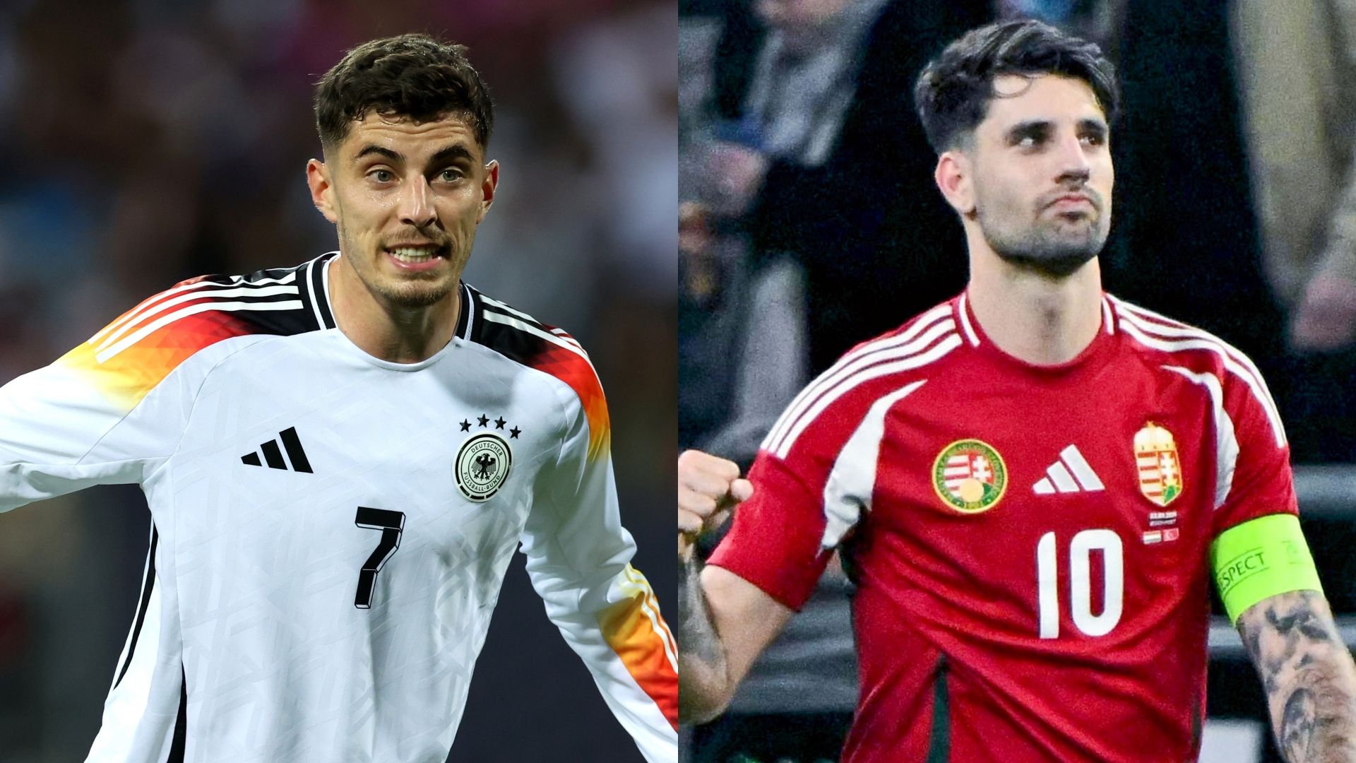 Kai Havertz Germany Dominik Szoboszlai Hungary