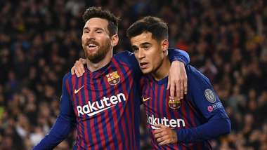 Lionel Messi Philippe Coutinho Barcelona 13032019