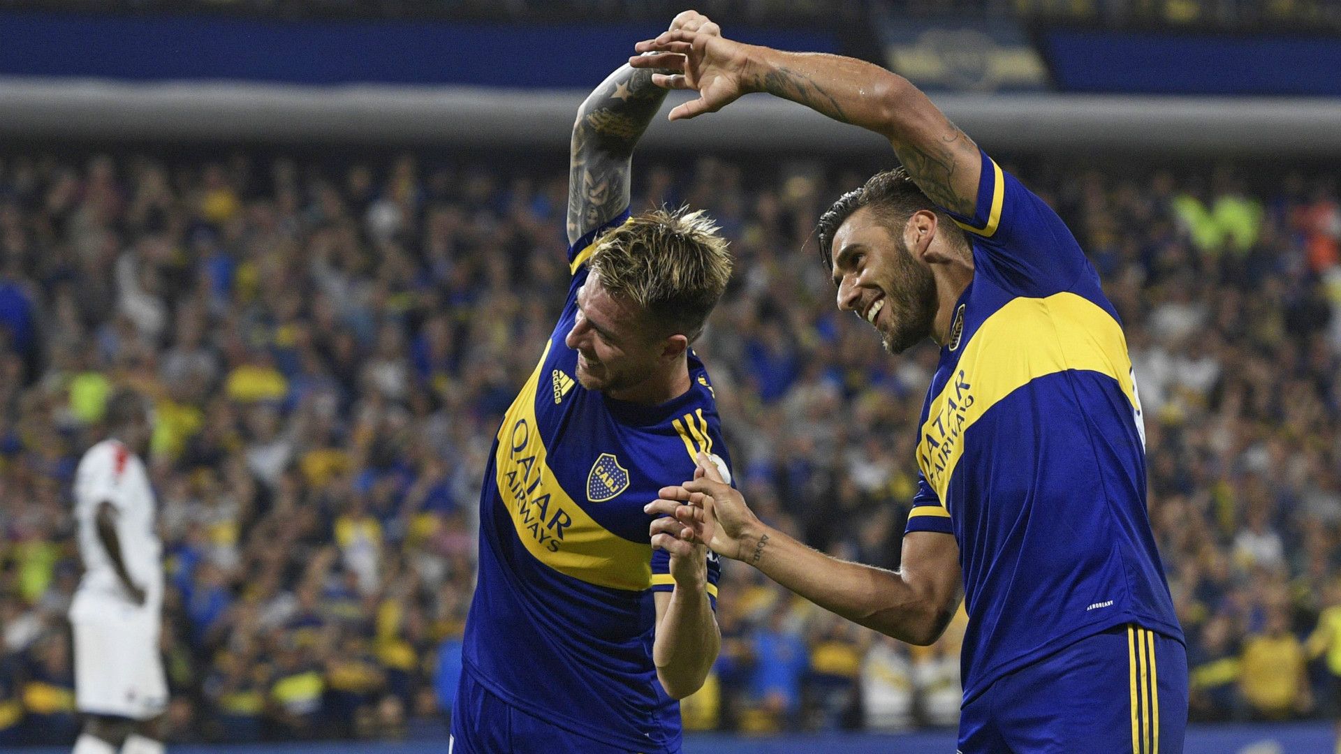 Eduardo Salvio Julio Buffarini Boca Independiente Medellin Copa Libertadores 10032020