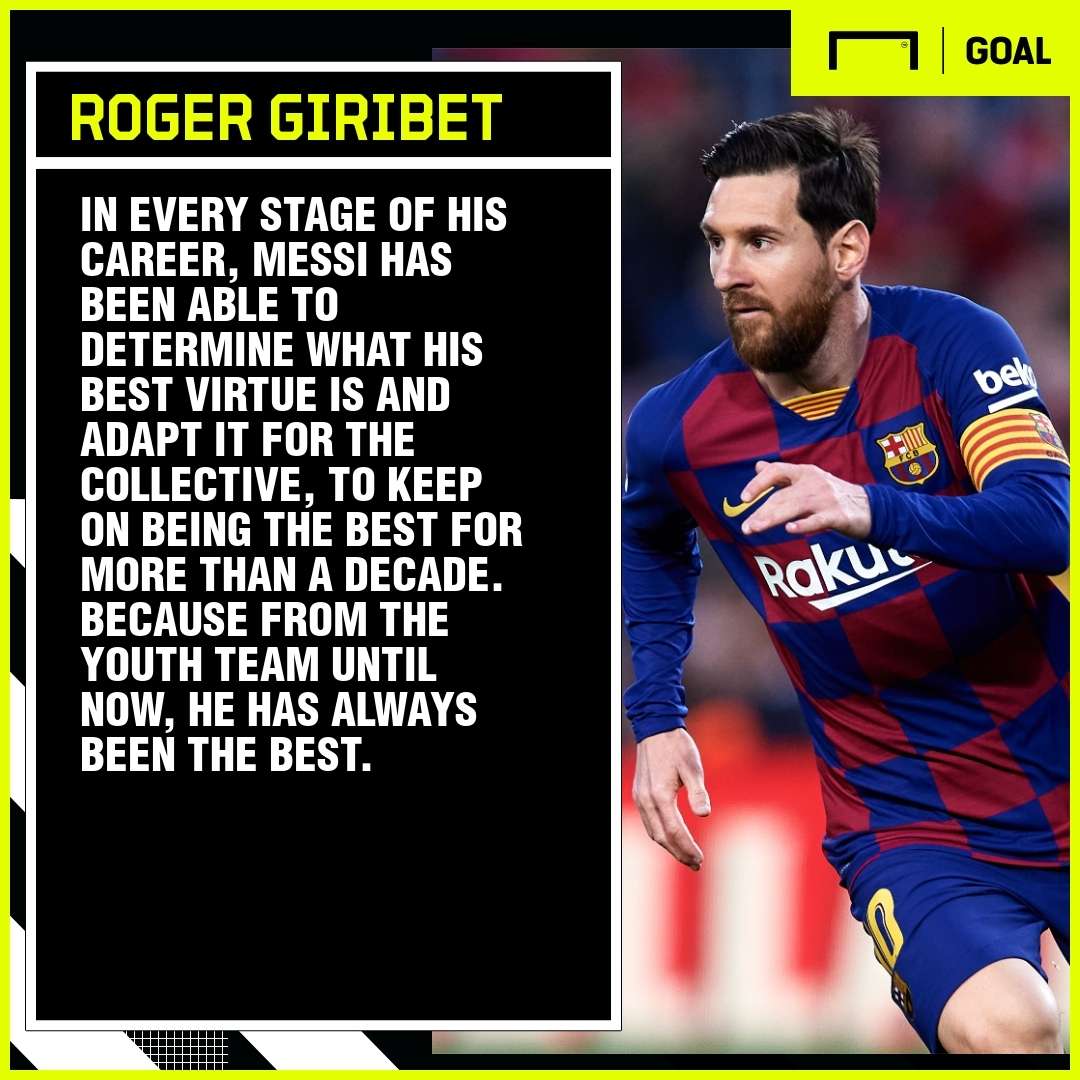Roger Giribet Lionel Messi Barcelona 2019-20 GFX