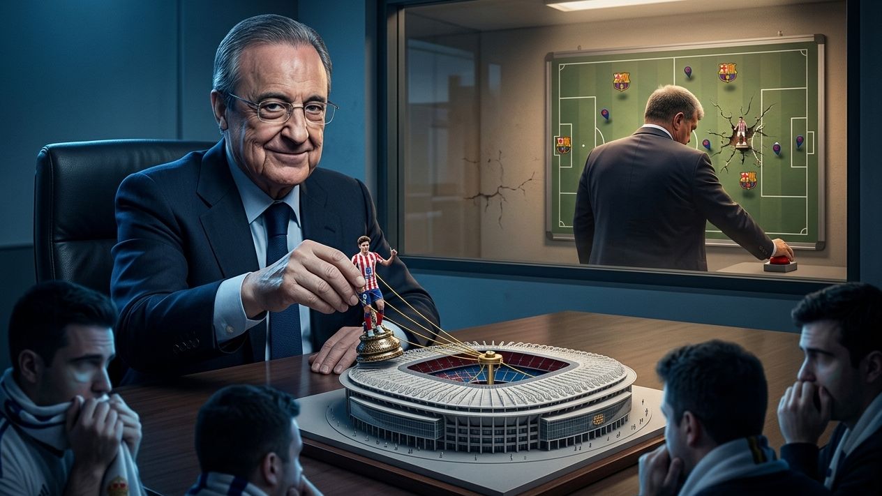 Florentino Perez Joan Laporta Julian Alvarez GOAL ONLY