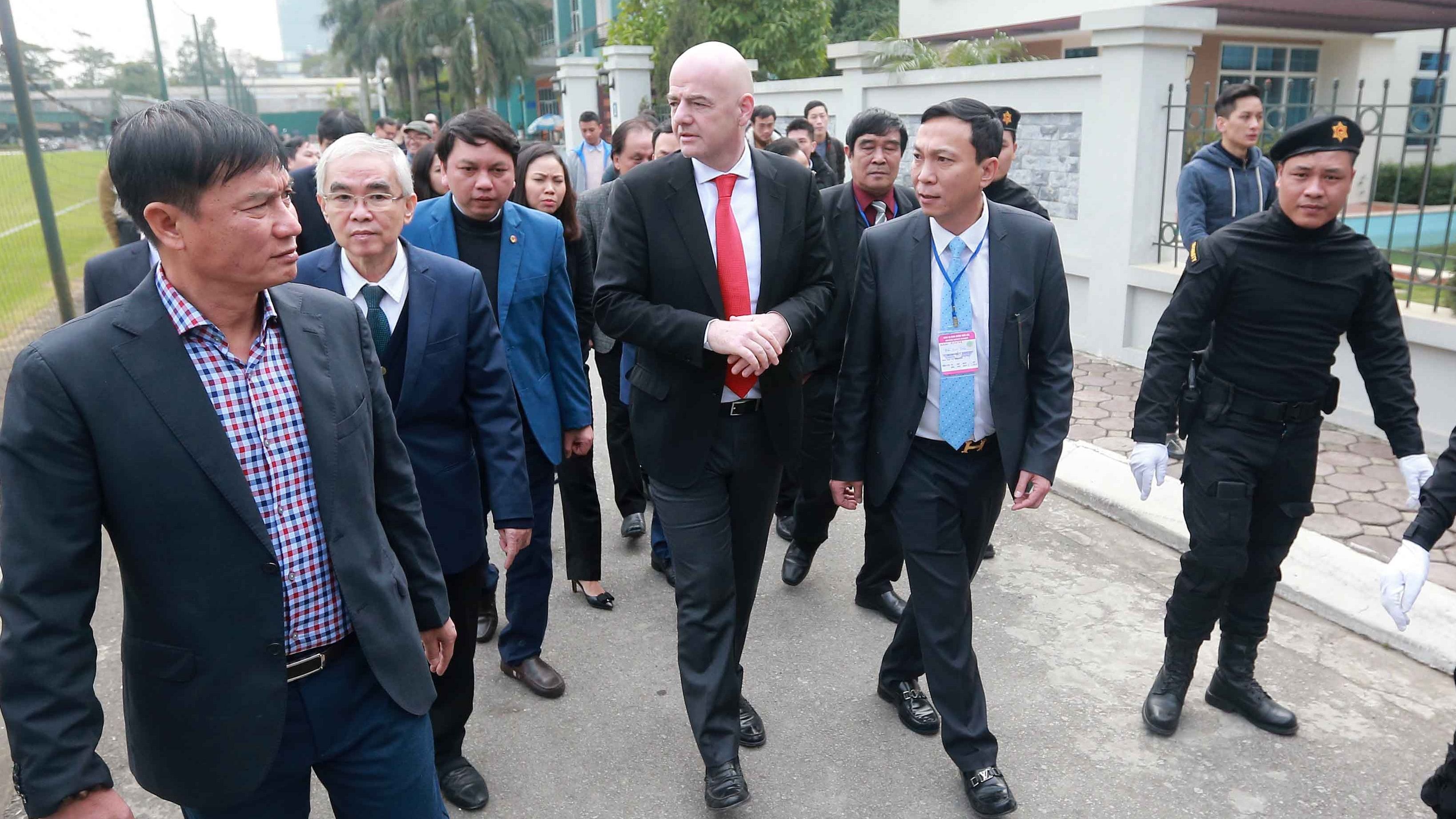 Chủ tịch FIFA thăm VFF