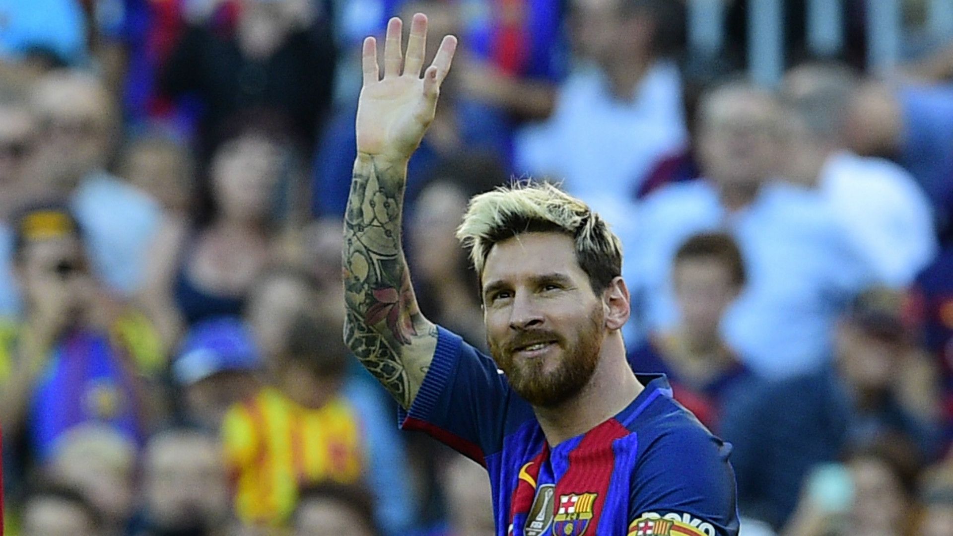 Lionel Messi Barcelona Deportivo La Coruña Primera Division 15102016