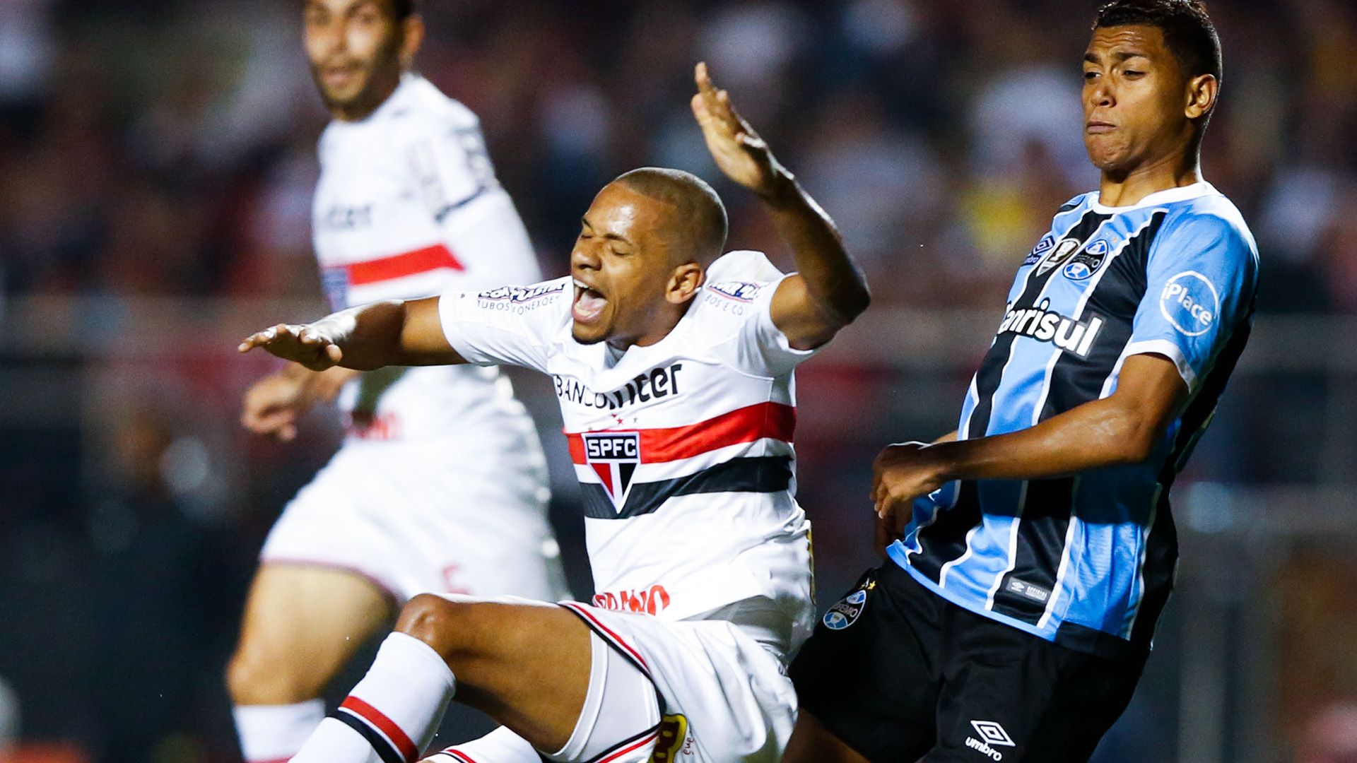 Edimar Fraga Pedro Rocha Sao Paulo Gremio Brasileirao Serie A 24072017