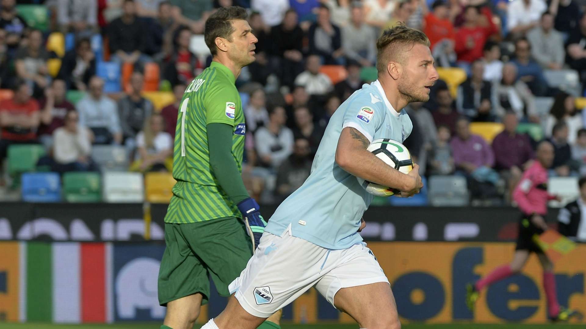 Ciro Immobile Udinese Lazio Serie A 04082018