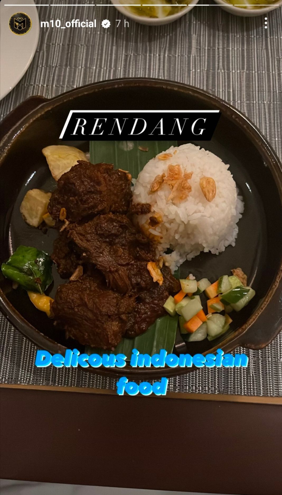 Mesut Ozil Rendang