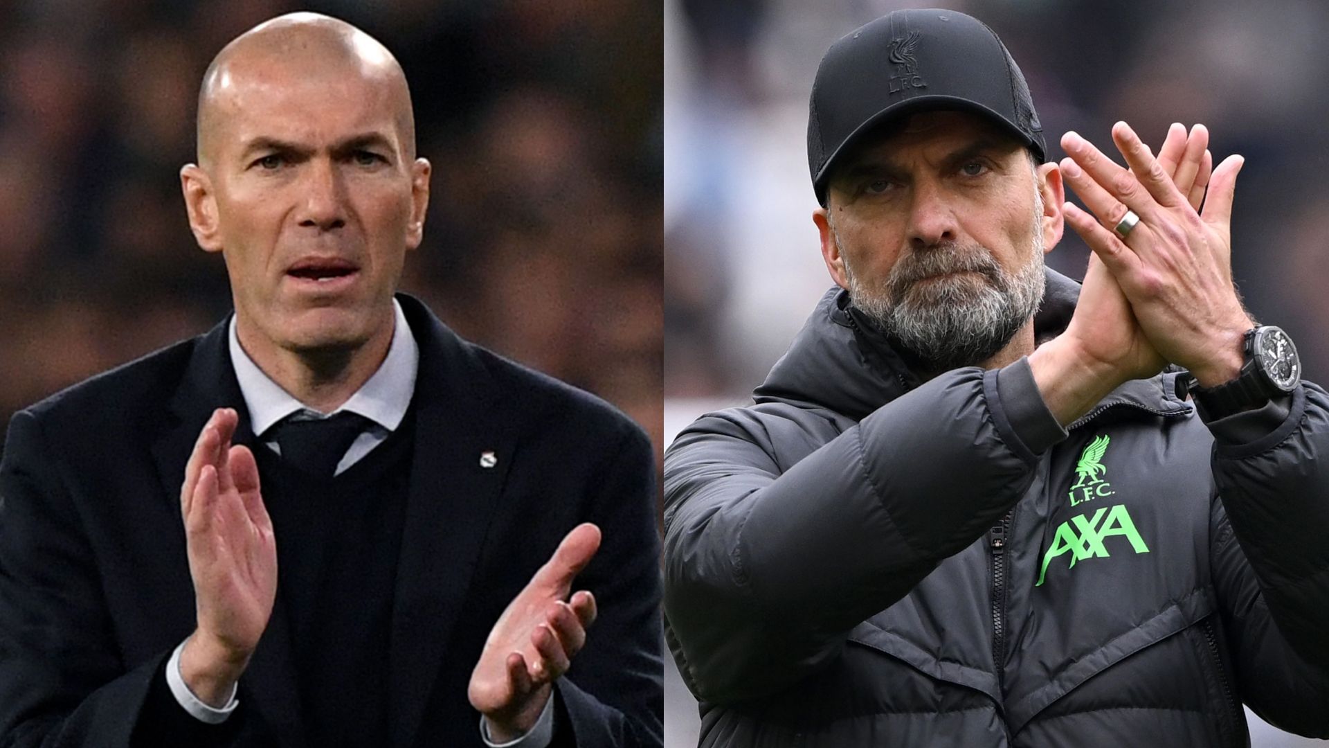 Zinedine Zidane Jurgen Klopp
