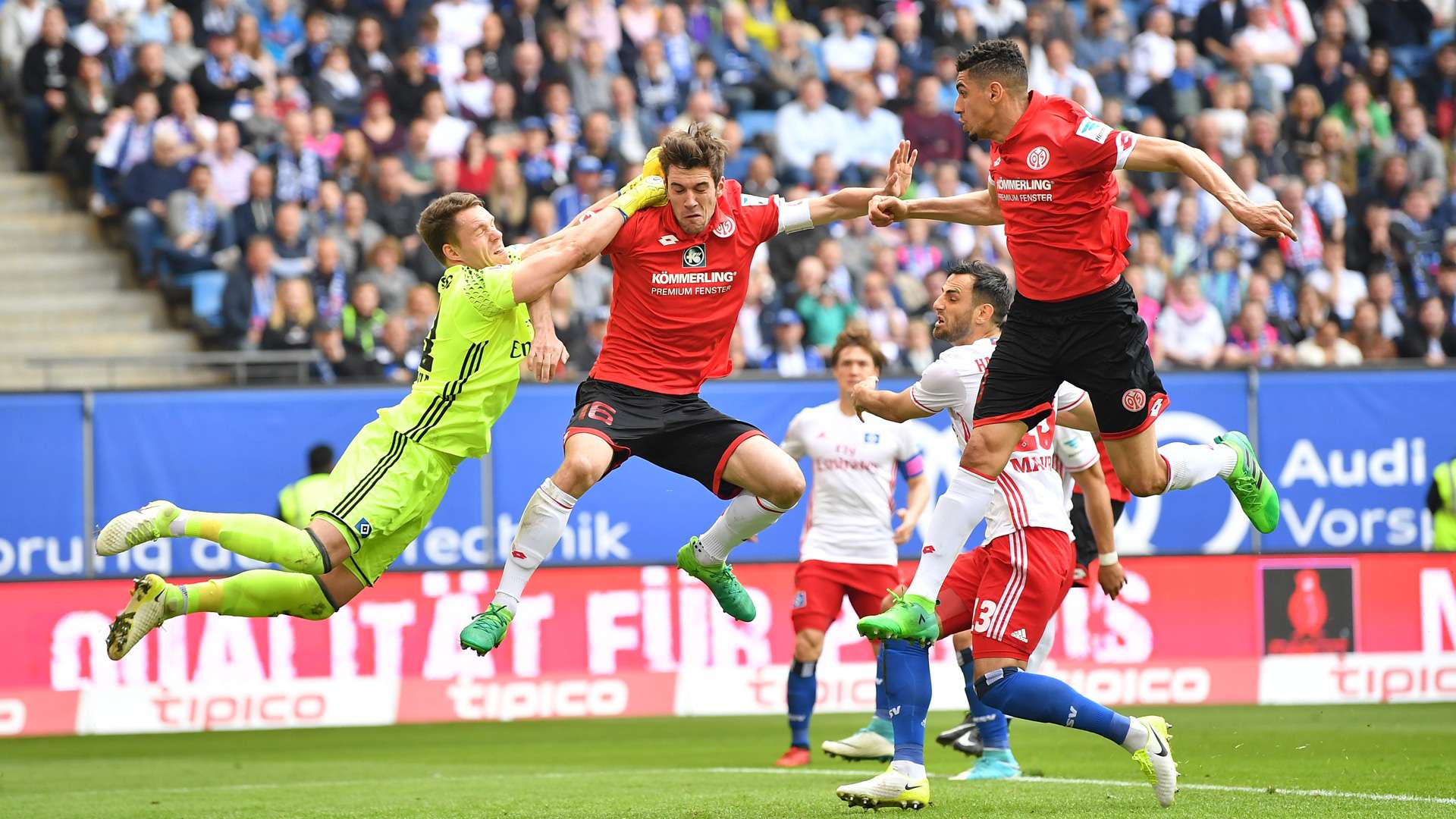 Mathenia Hamburger SV Mainz 05 Bundesliga 050717