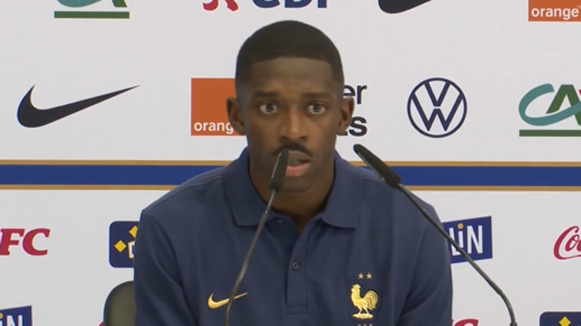 Ousmane Dembele PK Frankreich