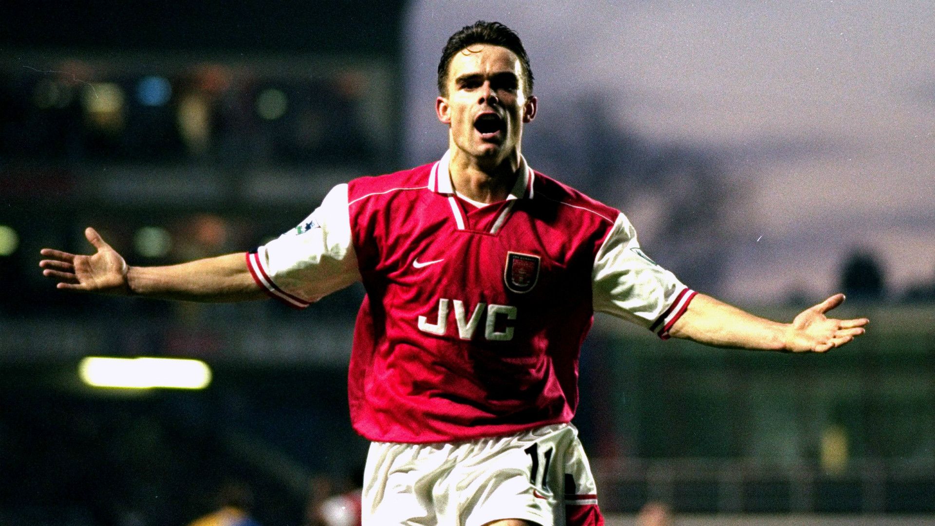 ARSENAL GOALSCORER Marc Overmars