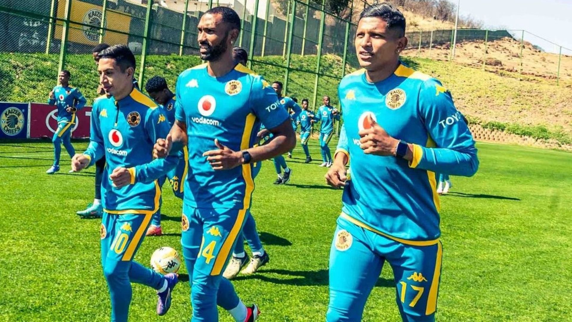 Gaston Sirino, Inacio Miguel & Edson Castillo, Kaizer Chiefs, September 2024