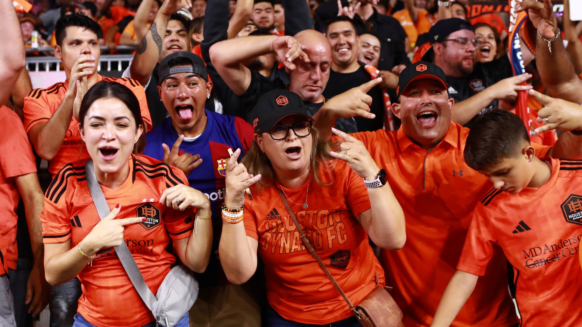 Houston Dynamo fans