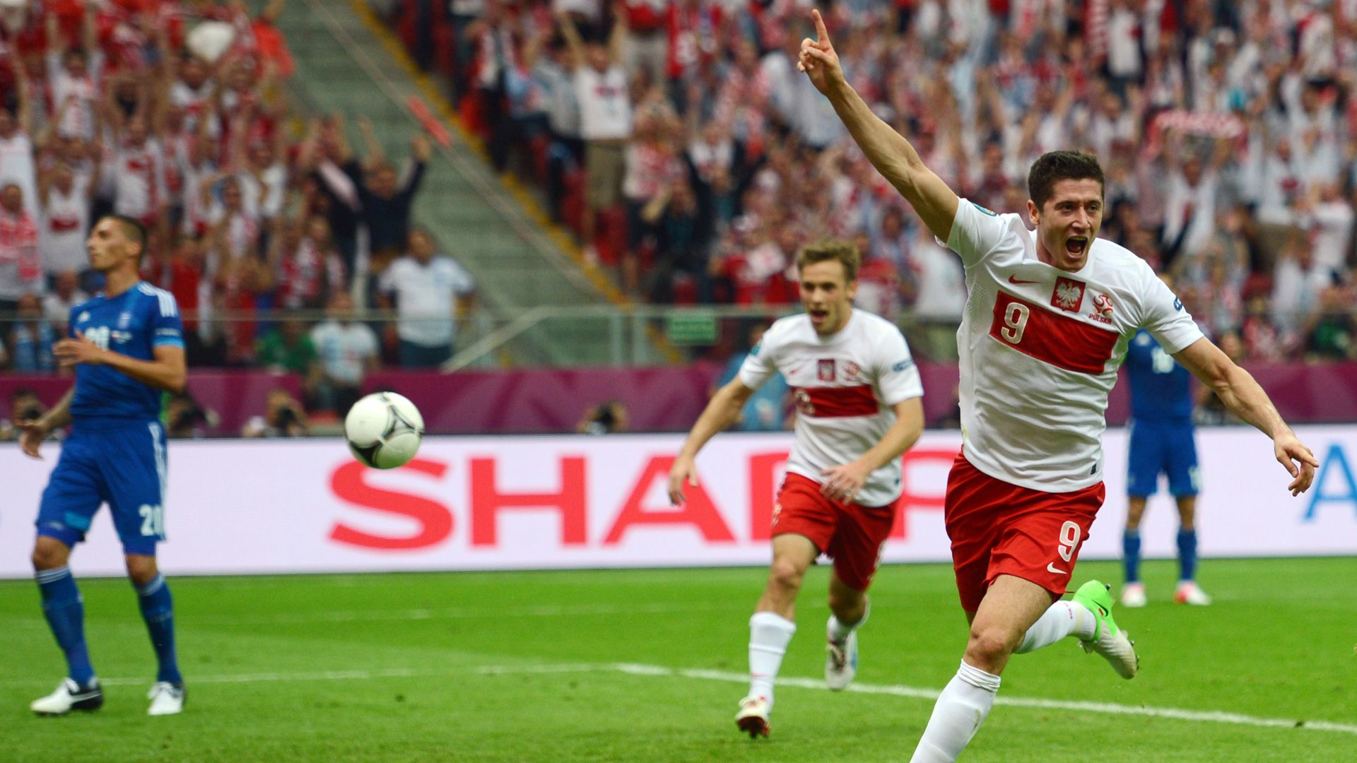 Robert Lewandowski Polen Griechenland 06082012