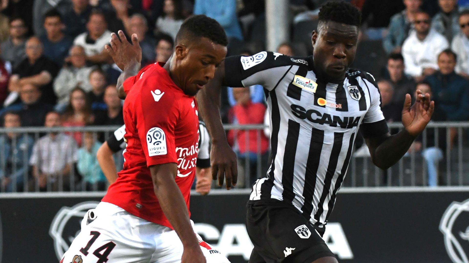 Alassane Plea Ismael Traore Angers Nice Ligue 1 20082016