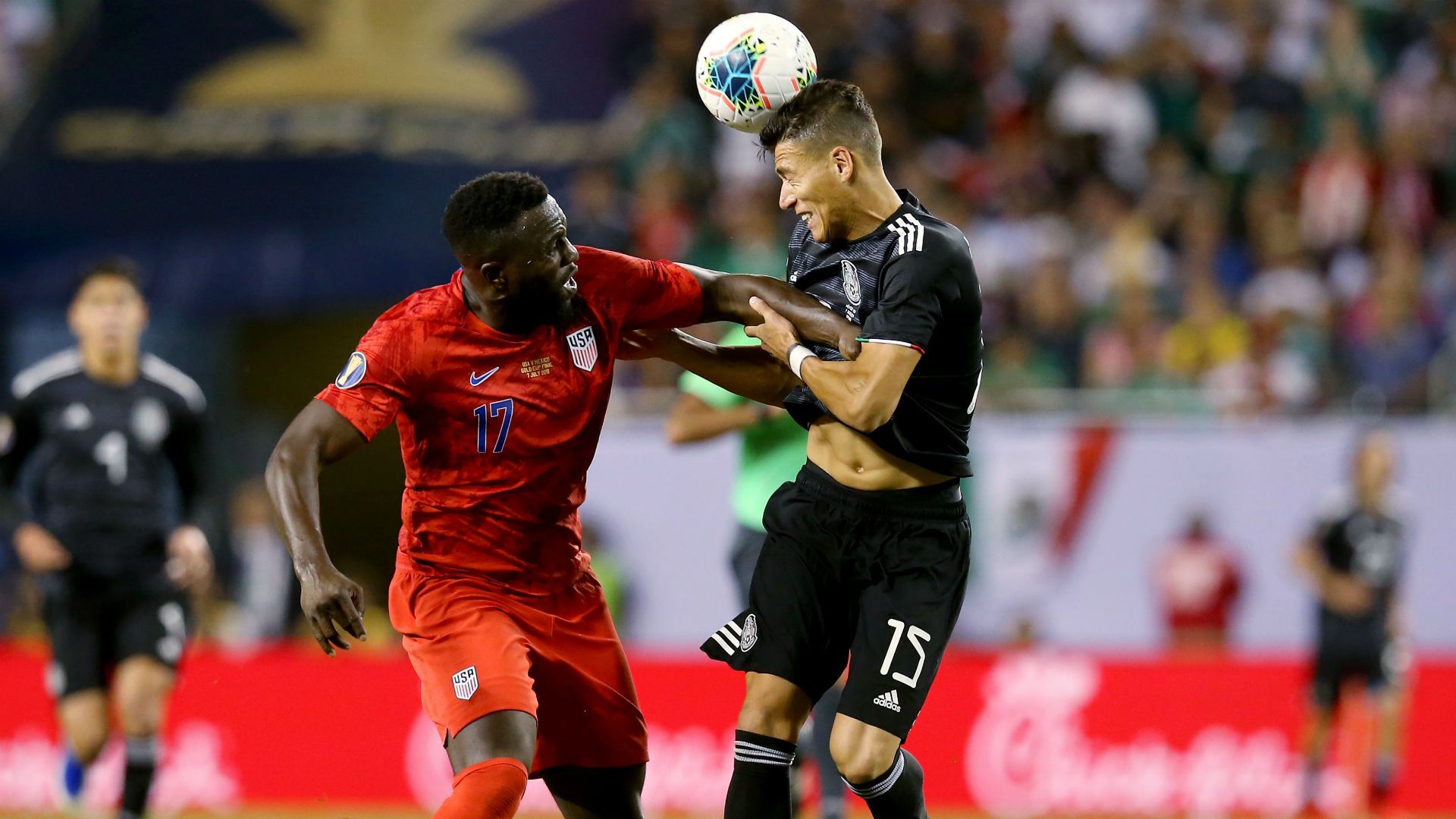 Jozy Altidore Hector Moreno USA Mexico Gold Cup 2019