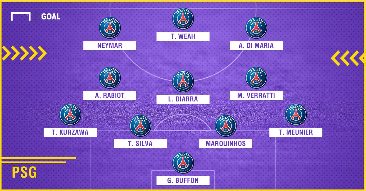 PSG Caen Ligue 1 | GFX | 11082018