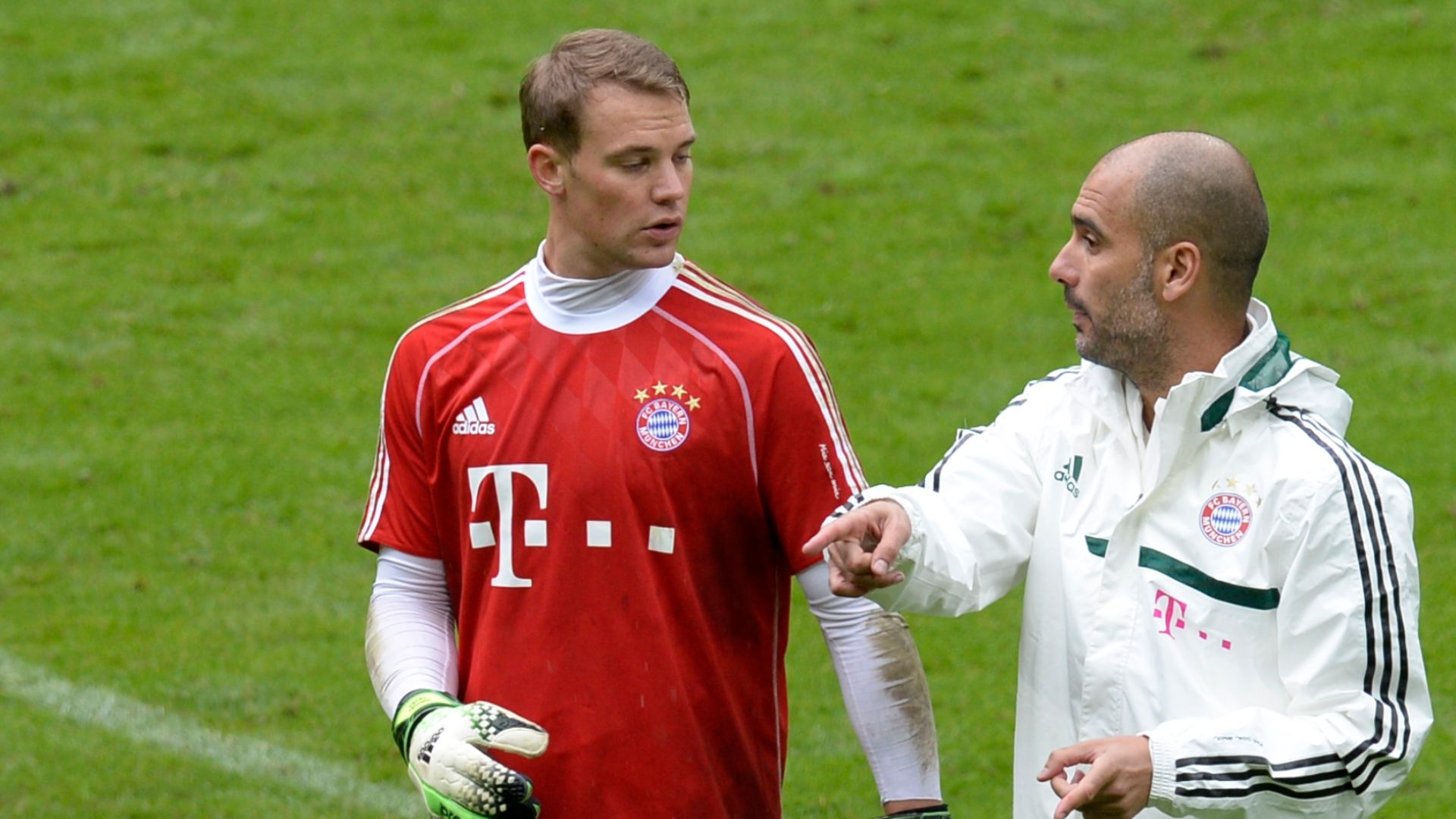 Pep Guardiola Manuel Neuer FC Bayern 2013