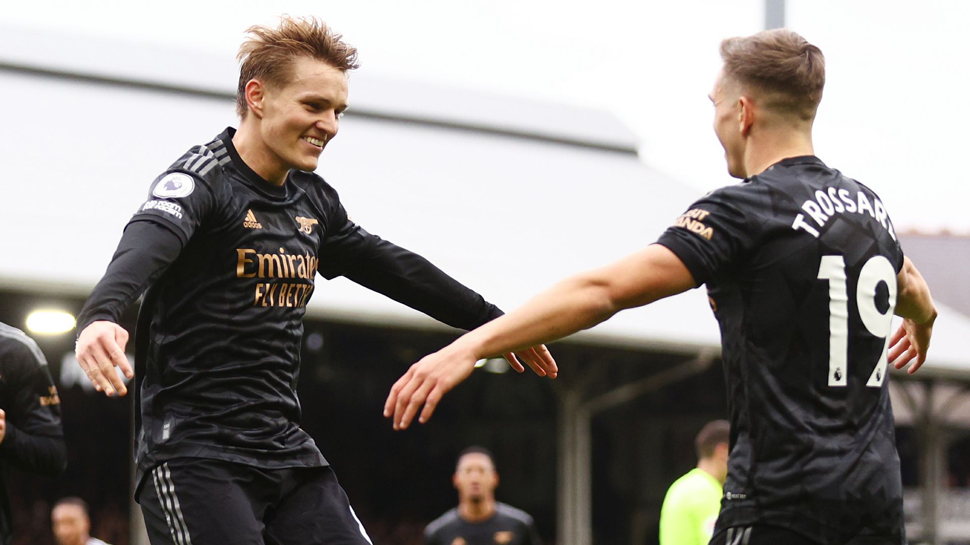 Martin Odegaard Arsenal Fulham 2022-23