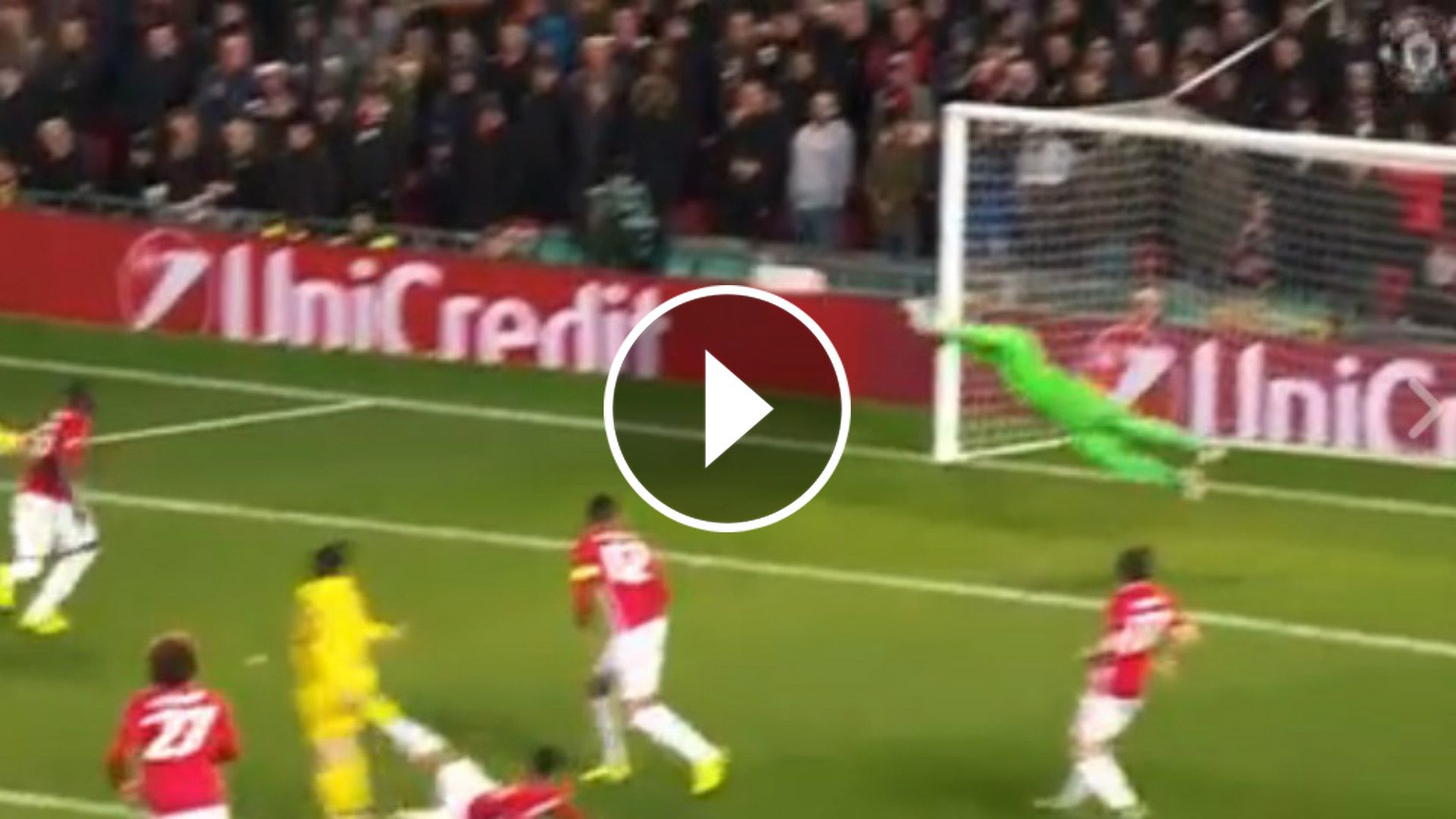 video sergio romero manchester united