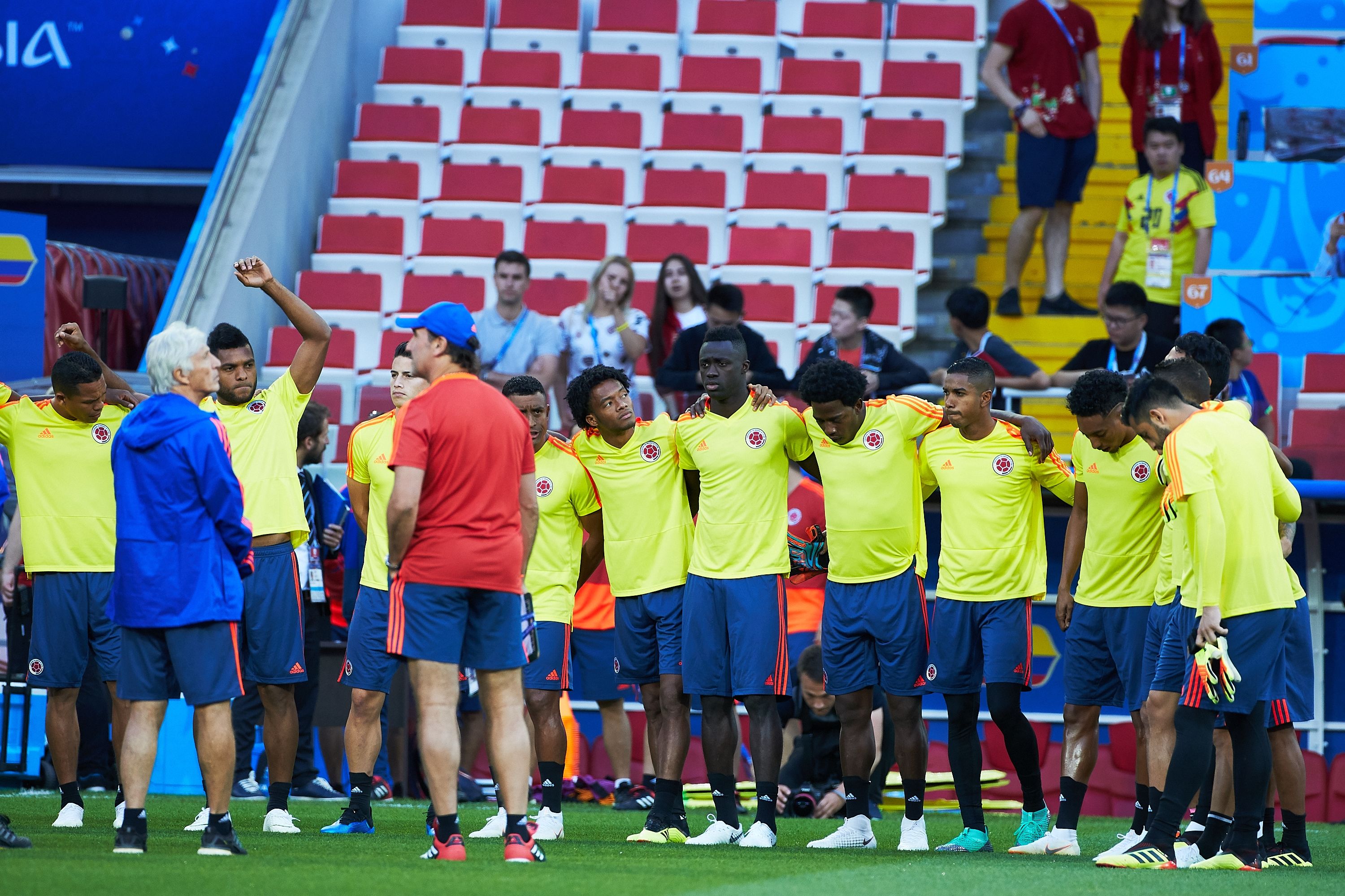 Colômbia treino 0207