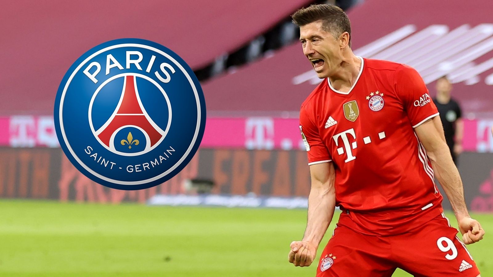 Robert Lewandowski PSG GFX