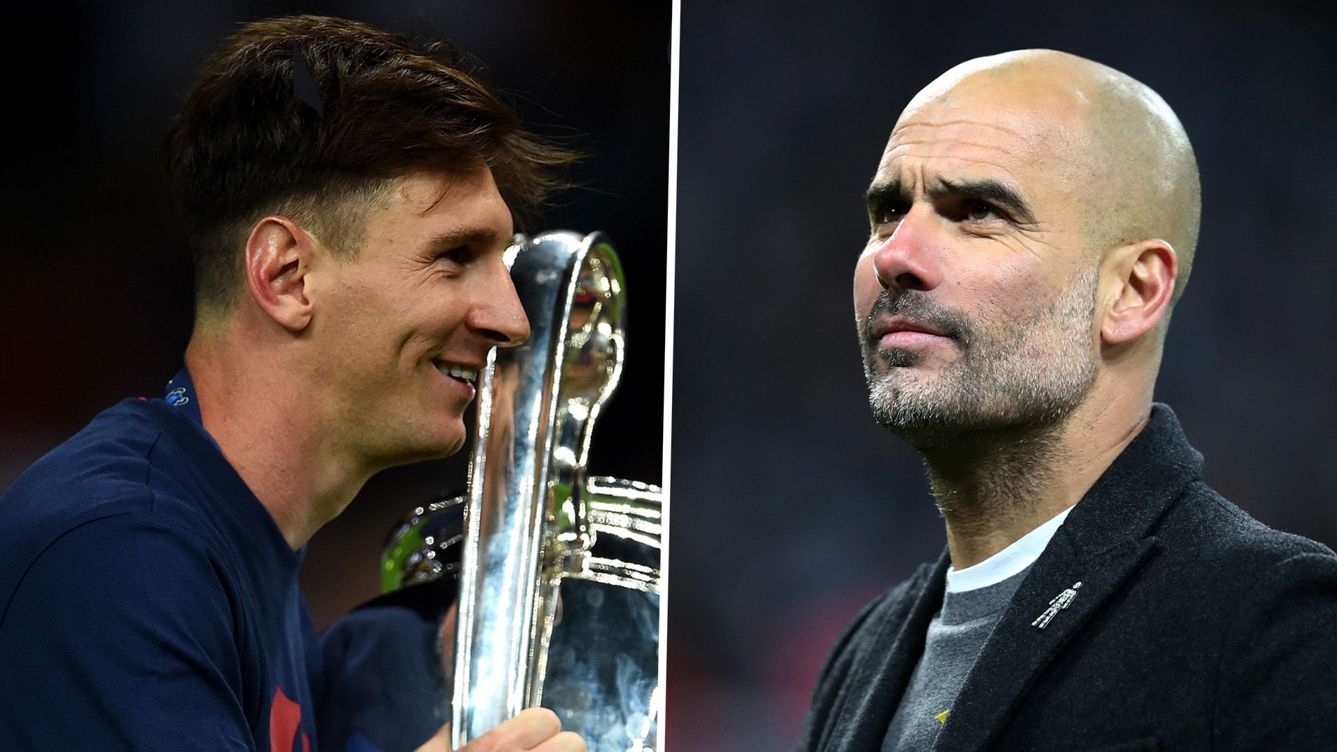 Lionel Messi Pep Guardiola