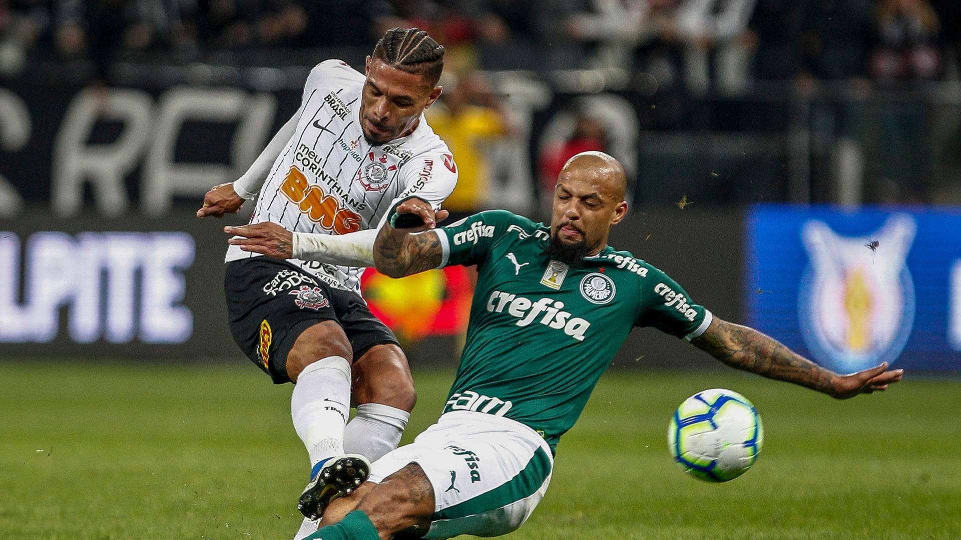Junior Urso Felipe Melo Corinthians Palmeiras Brasileirão Série A 04082019