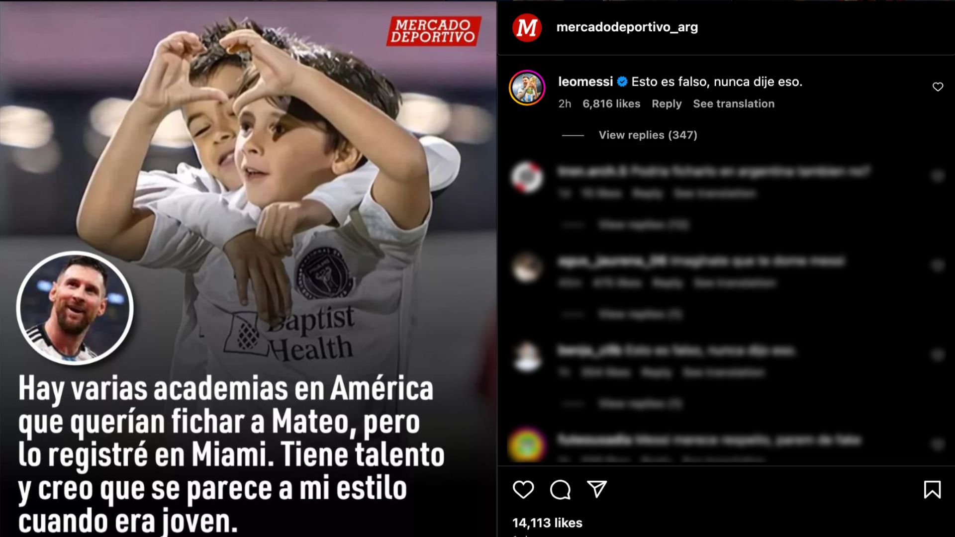 lionel messi instagram