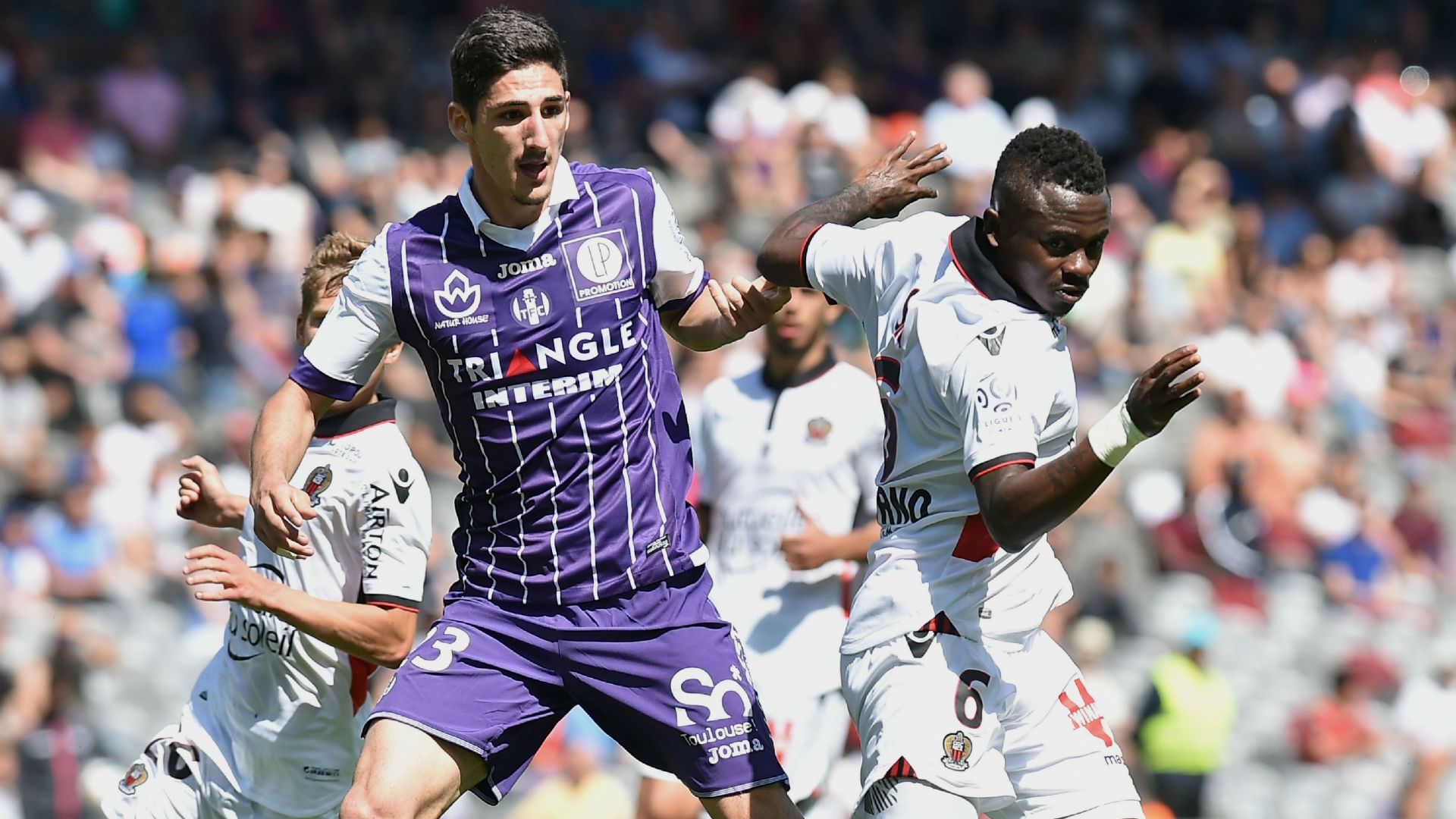 Yann Bodiger Jean Seri Toulouse Nice Ligue 1 23042017