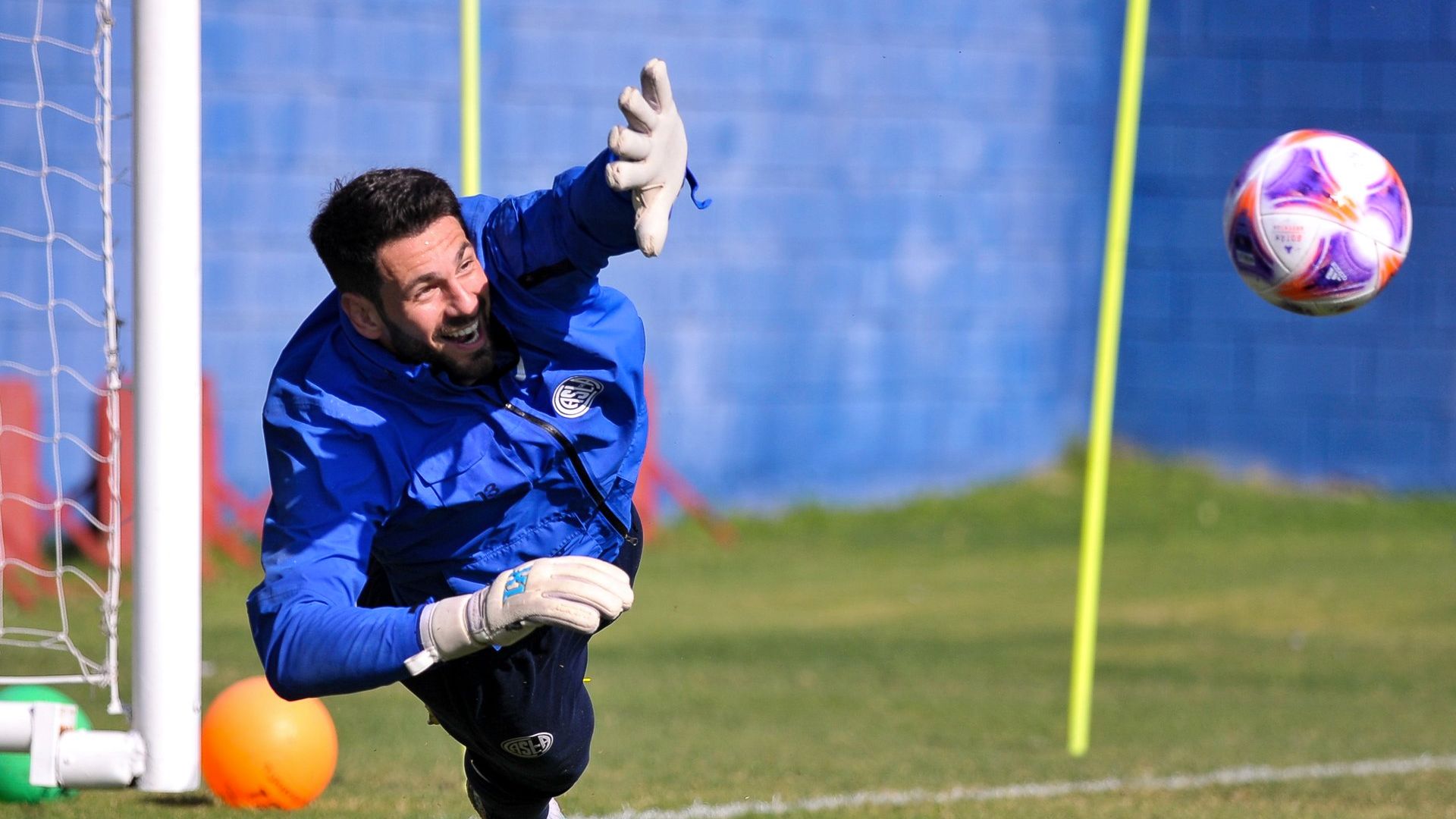 Augusto Batalla San Lorenzo entrenamiento abril 2023