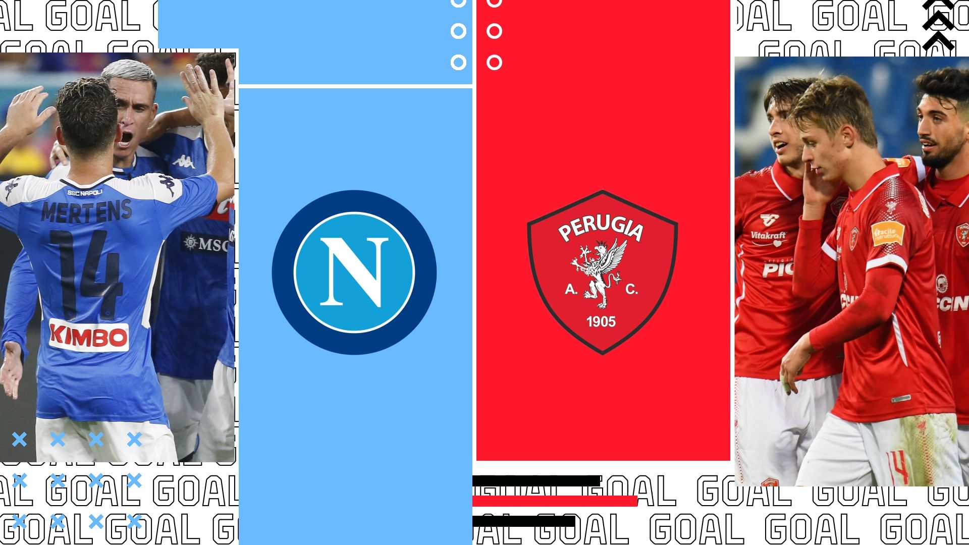 Napoli-Perugia tv streaming