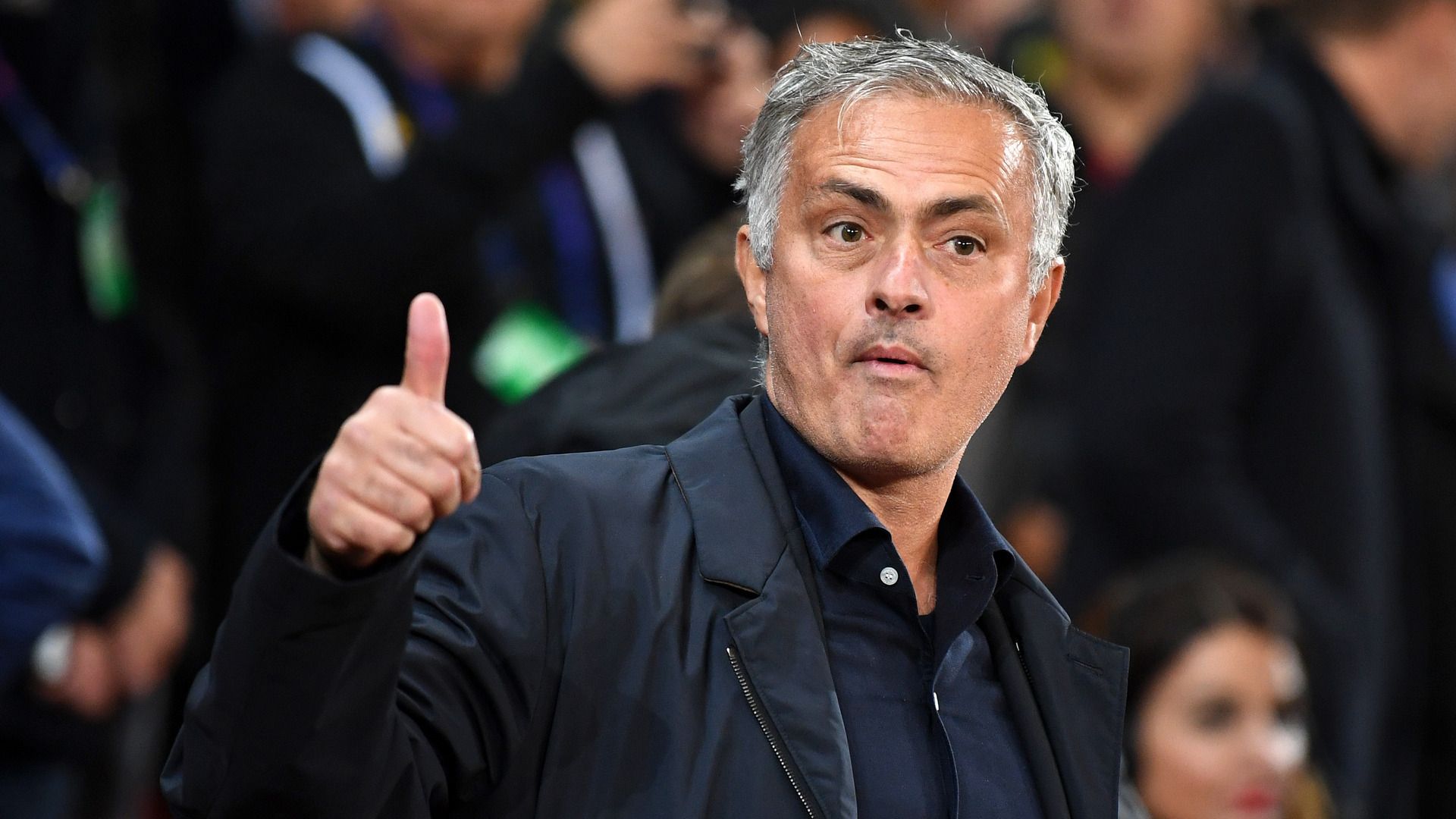 Mourinho thumbs up