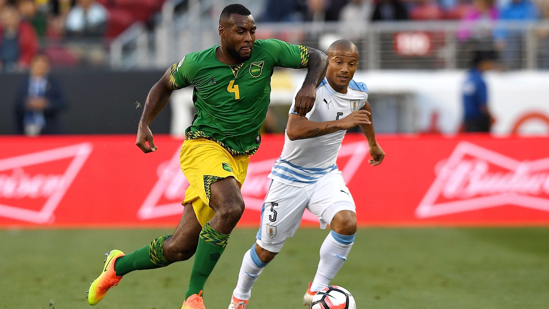 Wes Morgan Jamaica 2016