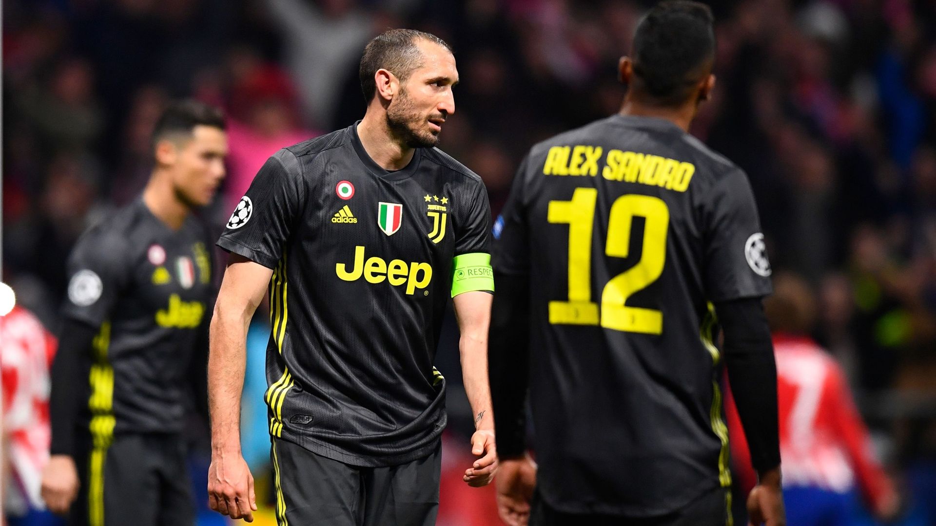 Giorgio Chiellini Atletico Madrid Juventus Champions League