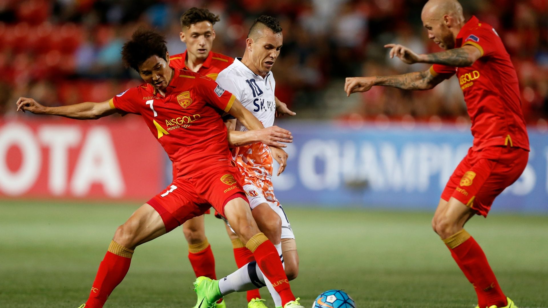 Marcelo Toscano Adelaide United v Jeju United AFC Champions League 15032017